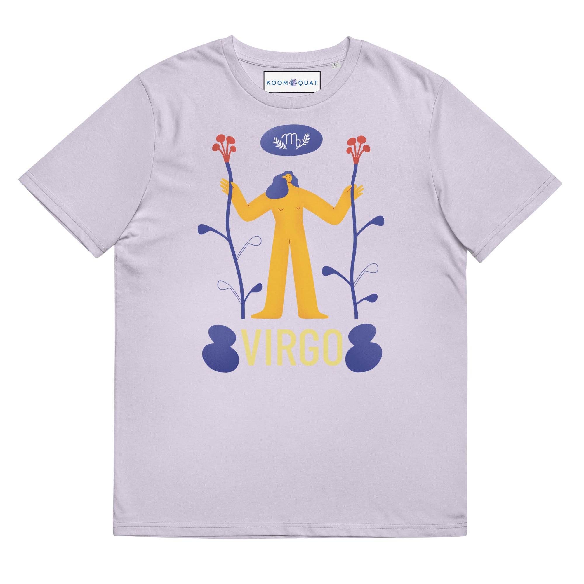 Virgo Unisex Organic Cotton T-Shirt - Raw Edition - 