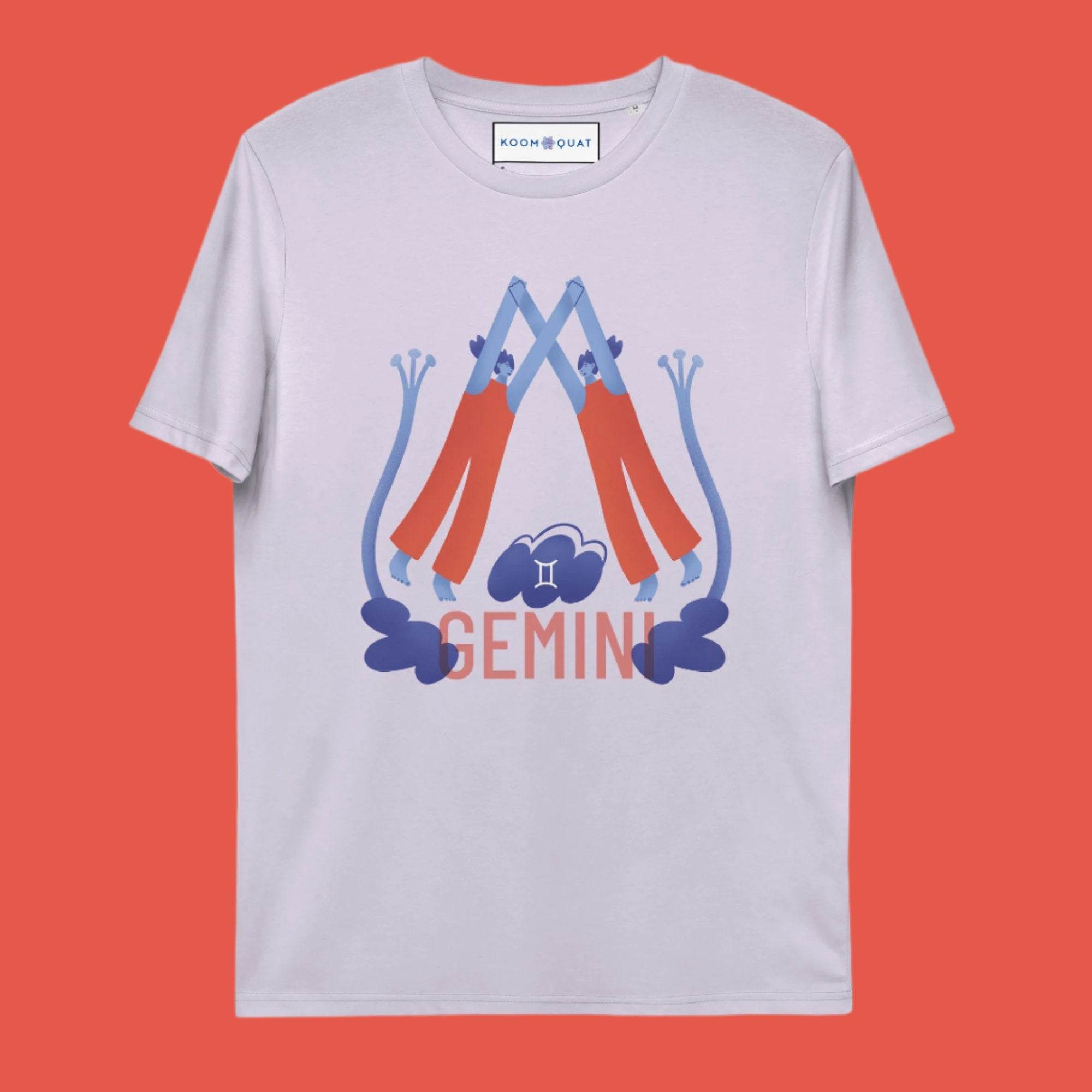 Gemini Unisex Organic Cotton T-Shirt - Raw Edition - 