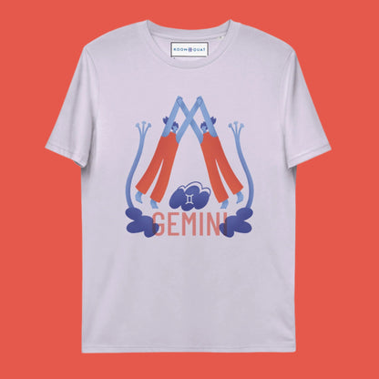 Gemini Unisex Organic Cotton T-Shirt - Raw Edition