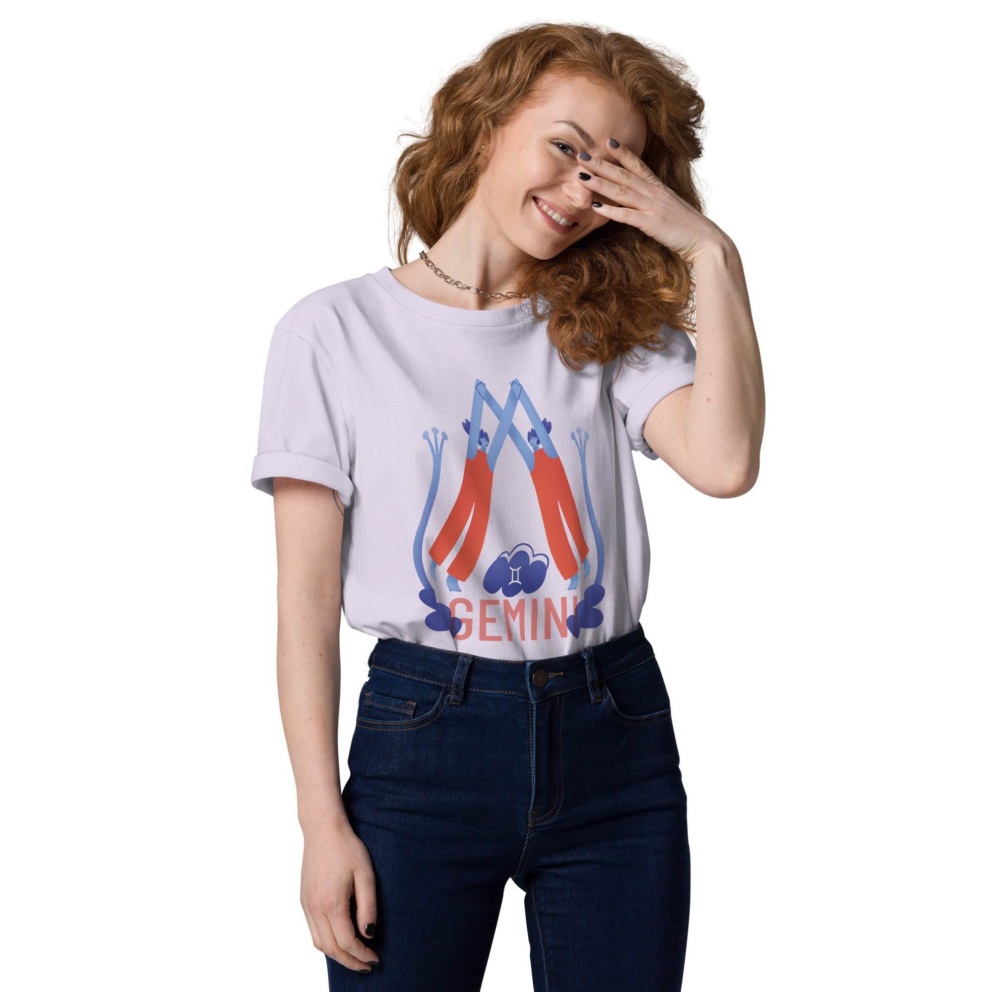 Gemini Unisex Organic Cotton T-Shirt - Raw Edition - 