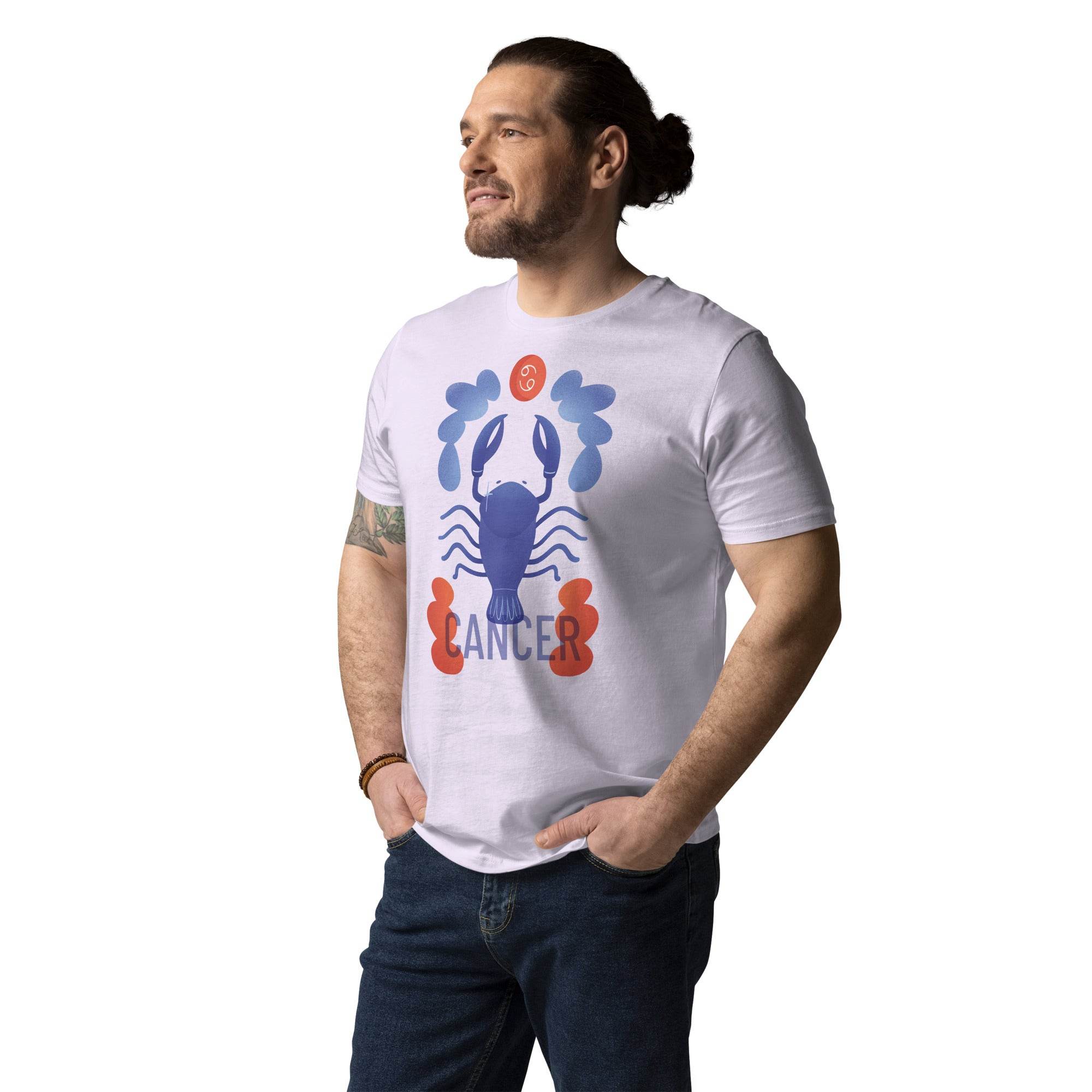 Cancer Unisex Organic Cotton T-Shirt - Raw Edition - 