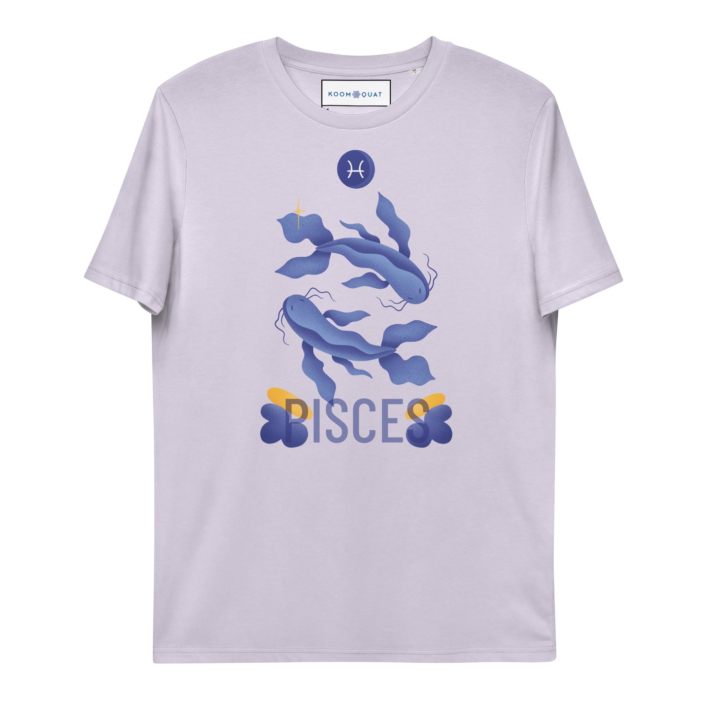 Pisces Unisex Organic Cotton T-Shirt - Raw Edition