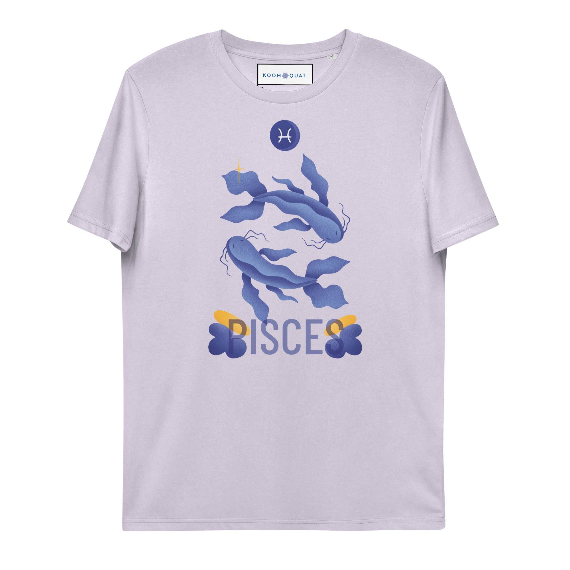 Pisces Unisex Organic Cotton T-Shirt - Raw Edition - 