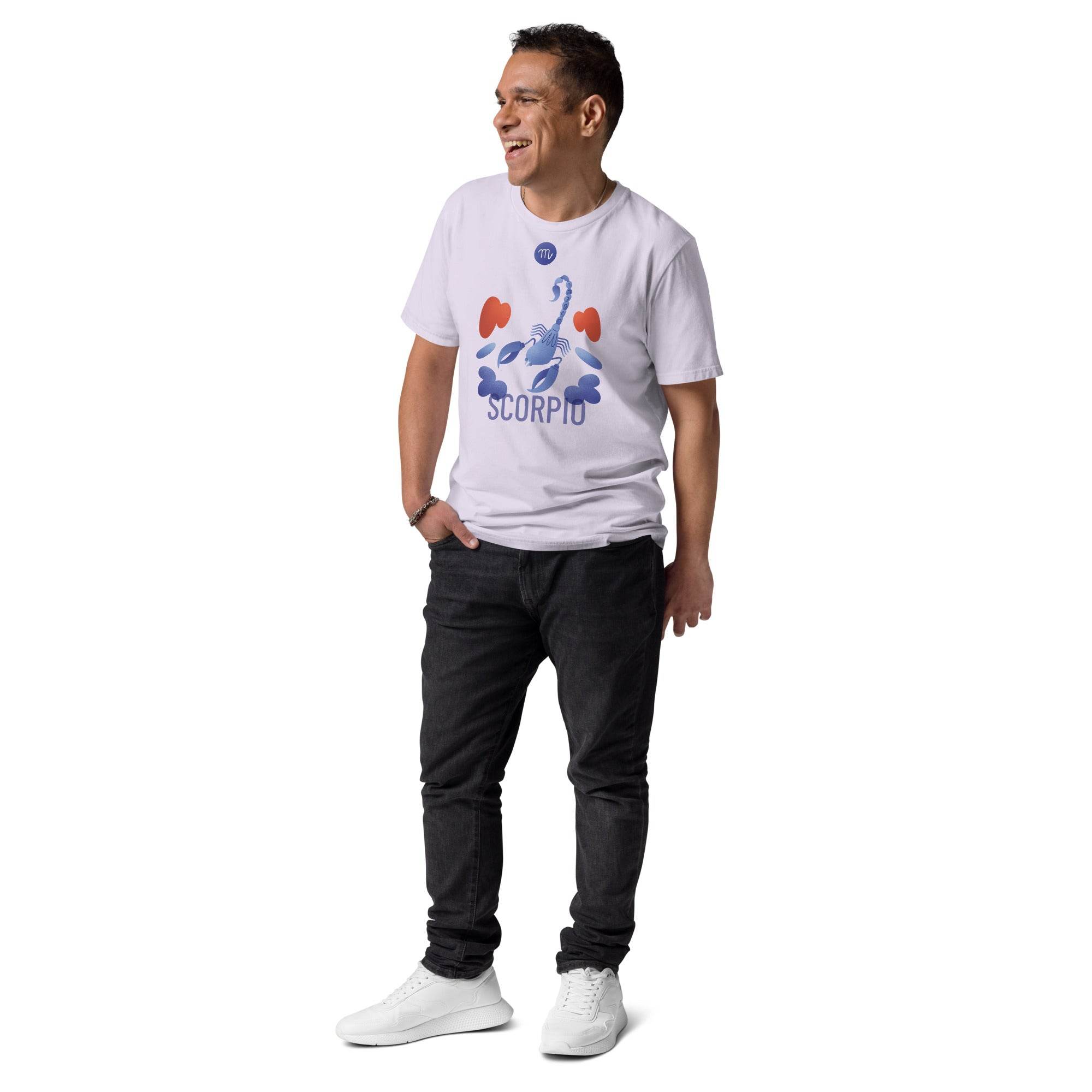 Scorpio Unisex Organic Cotton T-Shirt - Raw Edition - 