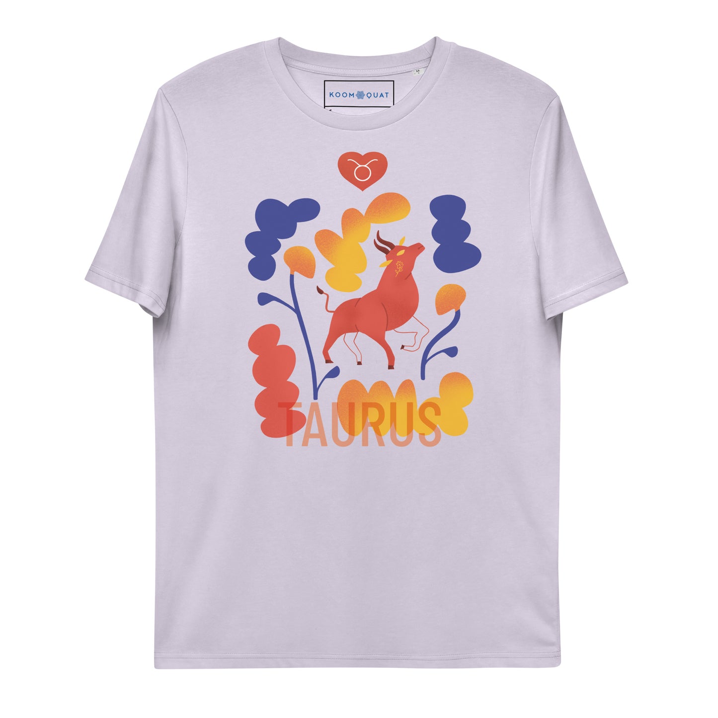 TAURUS Unisex Organic Cotton T-Shirt Raw