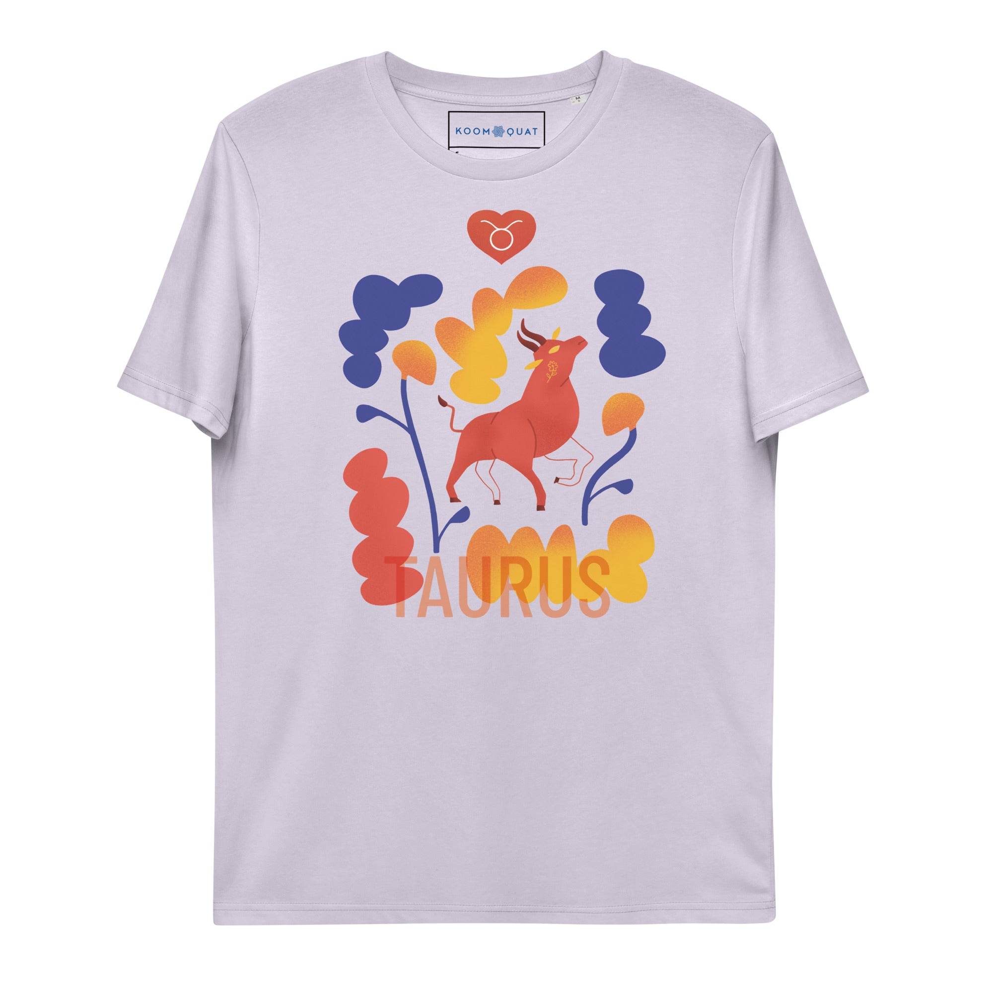 TAURUS Unisex Organic Cotton T-Shirt Raw - 