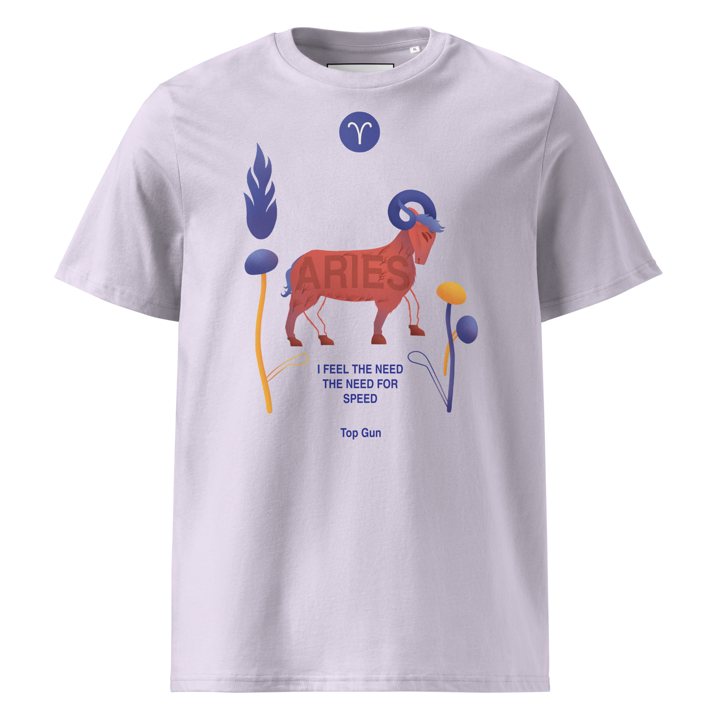 ARIES Unisex Organic Cotton T-Shirt Top Gun - Edition