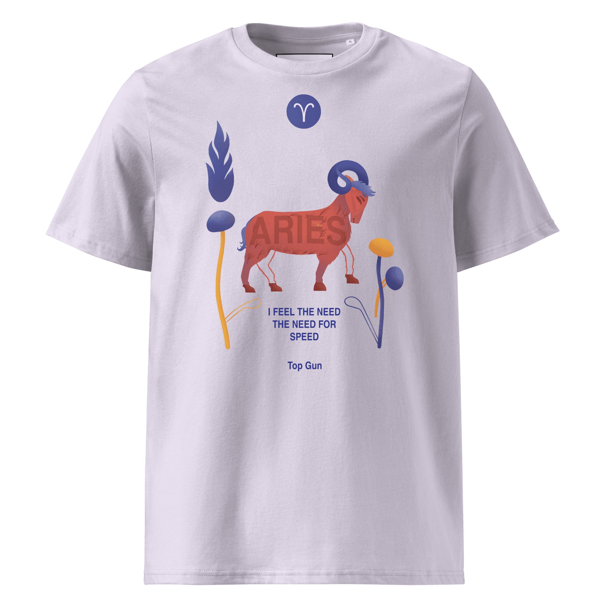 ARIES Unisex Organic Cotton T-Shirt Top Gun - Edition - 