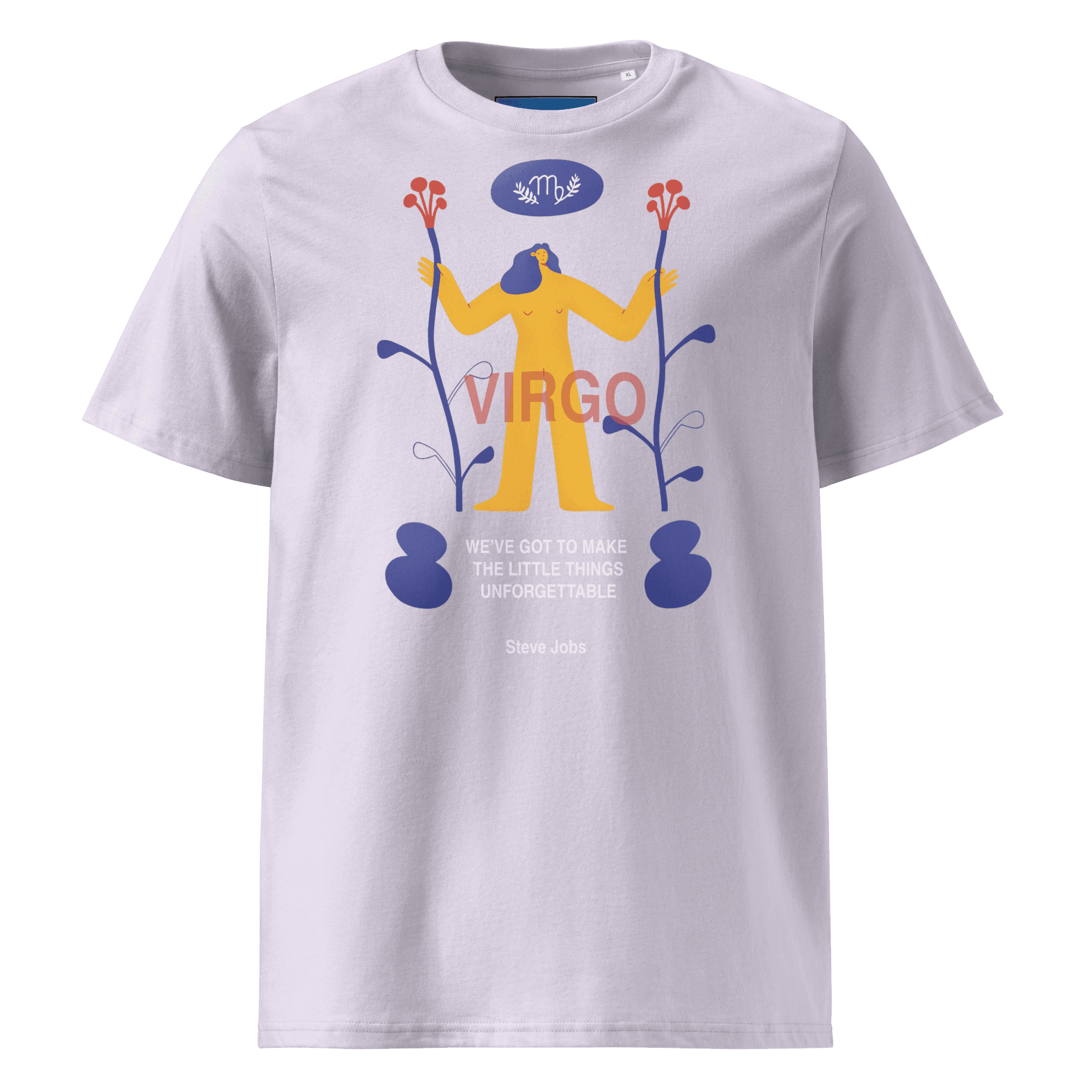 VIRGO Unisex organic cotton t-shirt Steve Jobs Edition - 