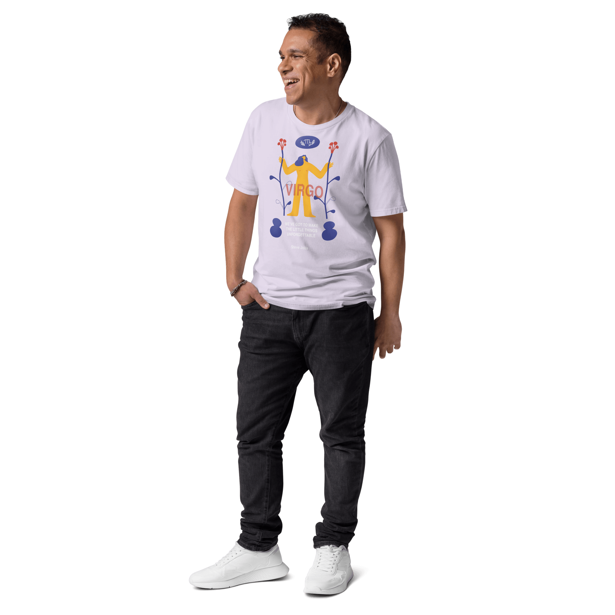 VIRGO Unisex organic cotton t-shirt Steve Jobs Edition - 
