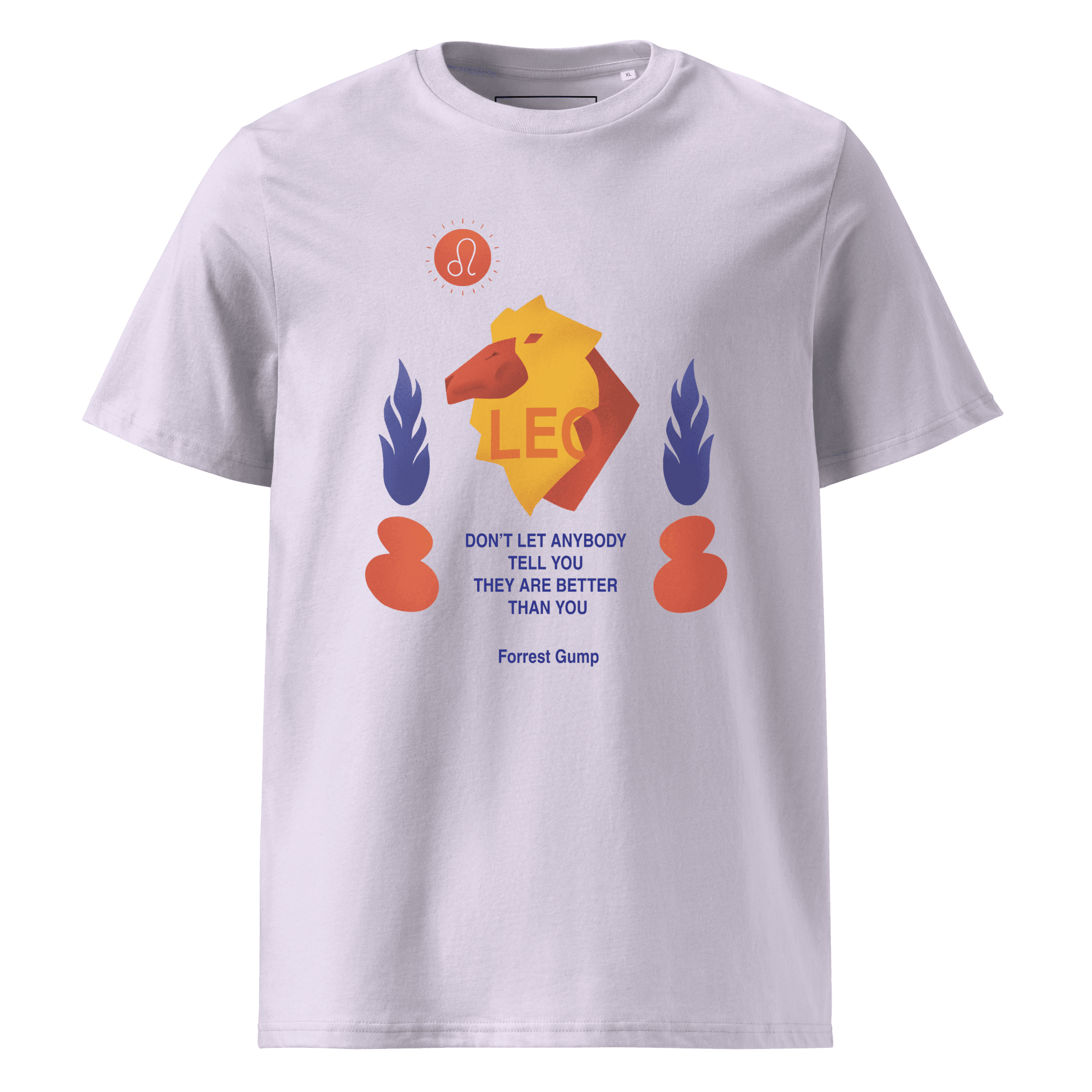 Leo Unisex Organic Cotton T-Shirt - Forrest Gump Edition - 
