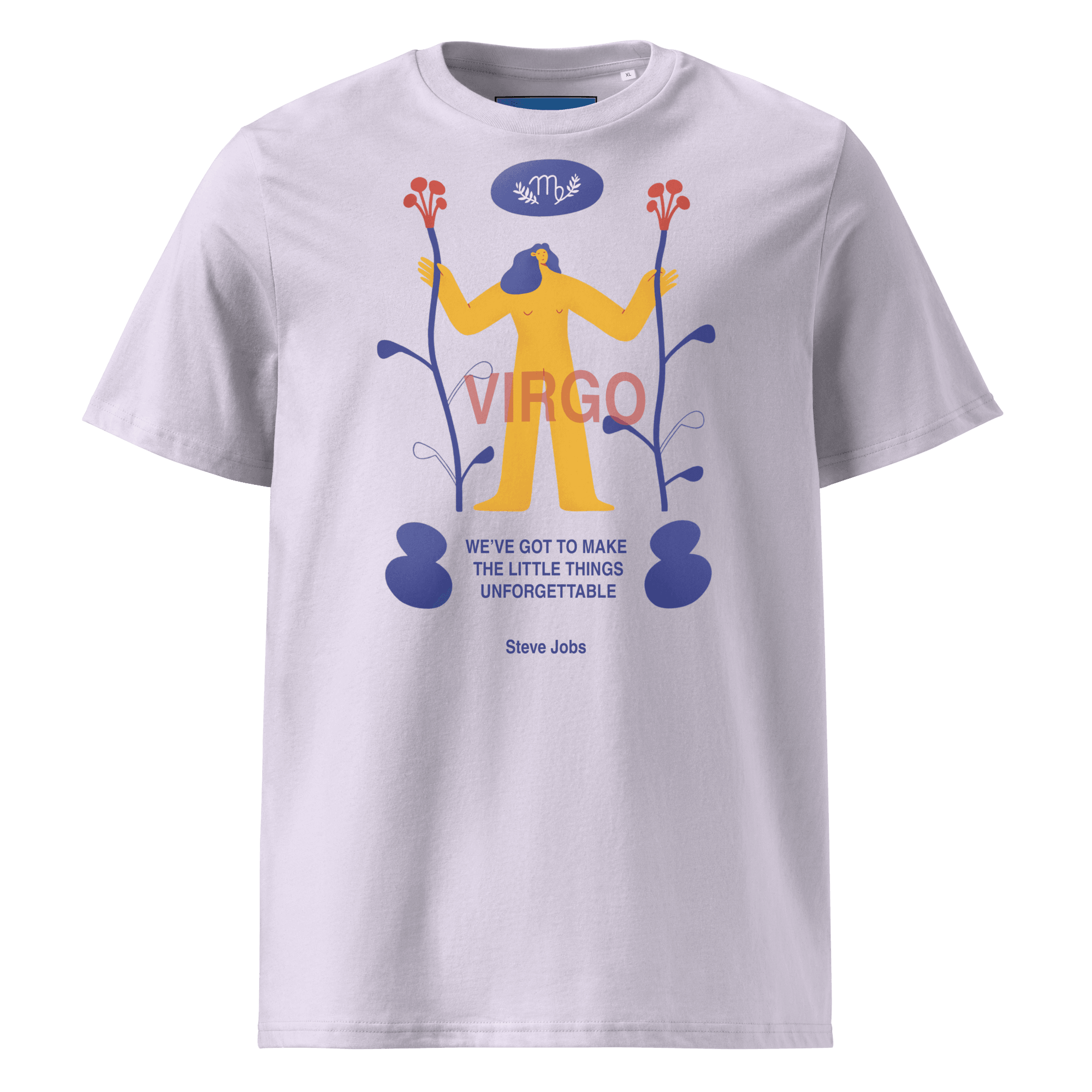 VIRGO Unisex organic cotton t-shirt Steve Jobs Edition - 