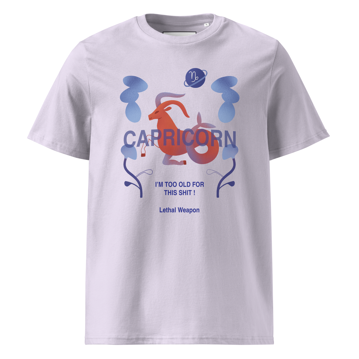 Capricorn Unisex Organic Cotton T-Shirt - Lethal Weapon Edition