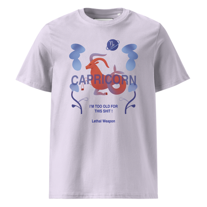 Capricorn Unisex Organic Cotton T-Shirt - Lethal Weapon Edition