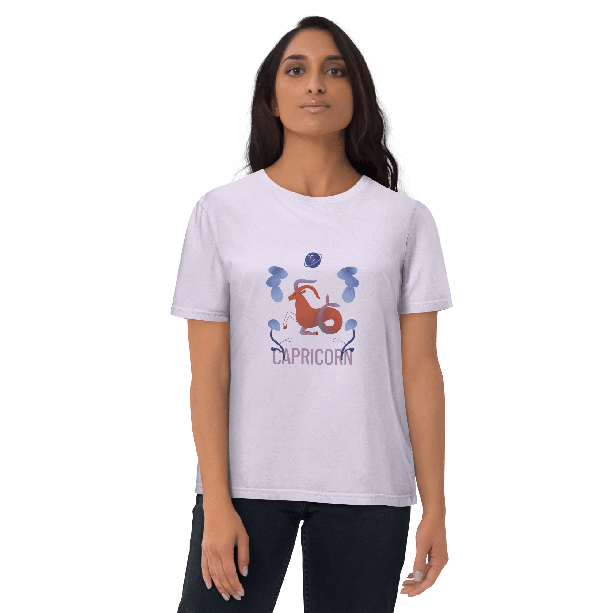 Capricorn Unisex Organic Cotton T-Shirt - Raw Edition - 