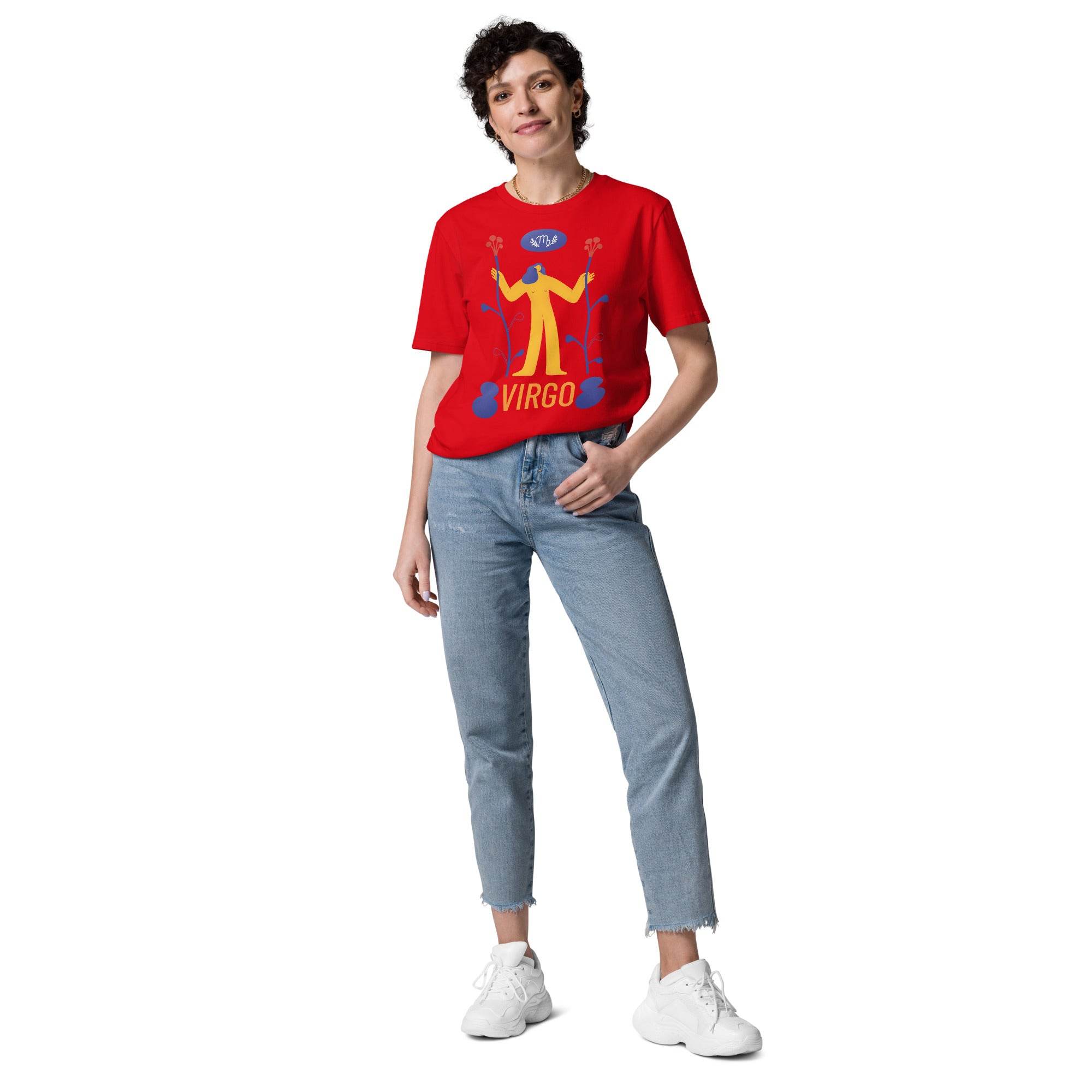 Virgo Unisex Organic Cotton T-Shirt - Raw Edition - 