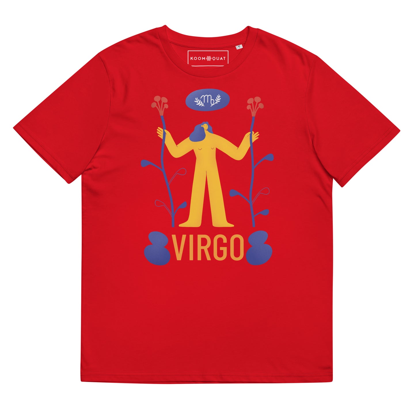 Virgo Unisex Organic Cotton T-Shirt - Raw Edition