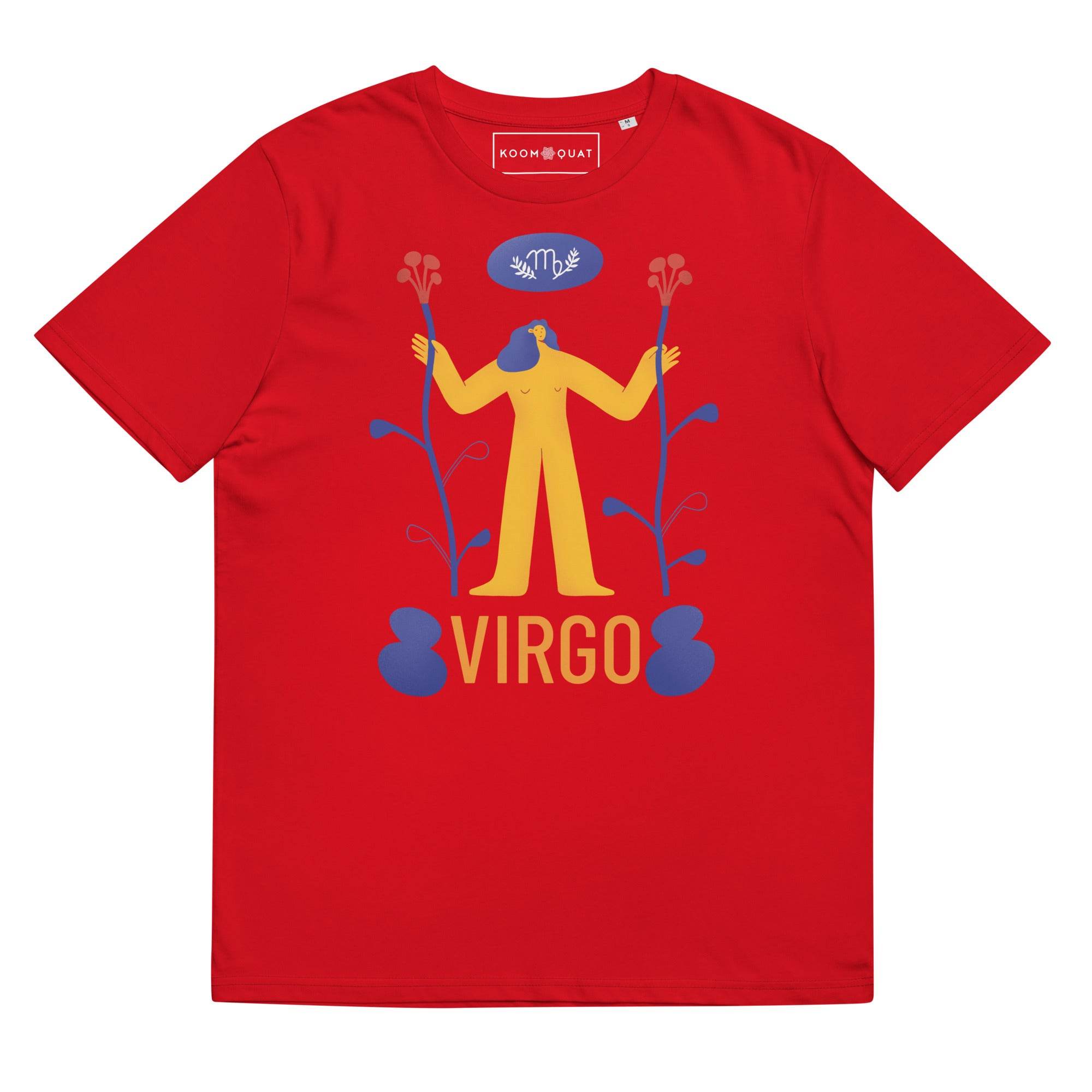 Virgo Unisex Organic Cotton T-Shirt - Raw Edition - 