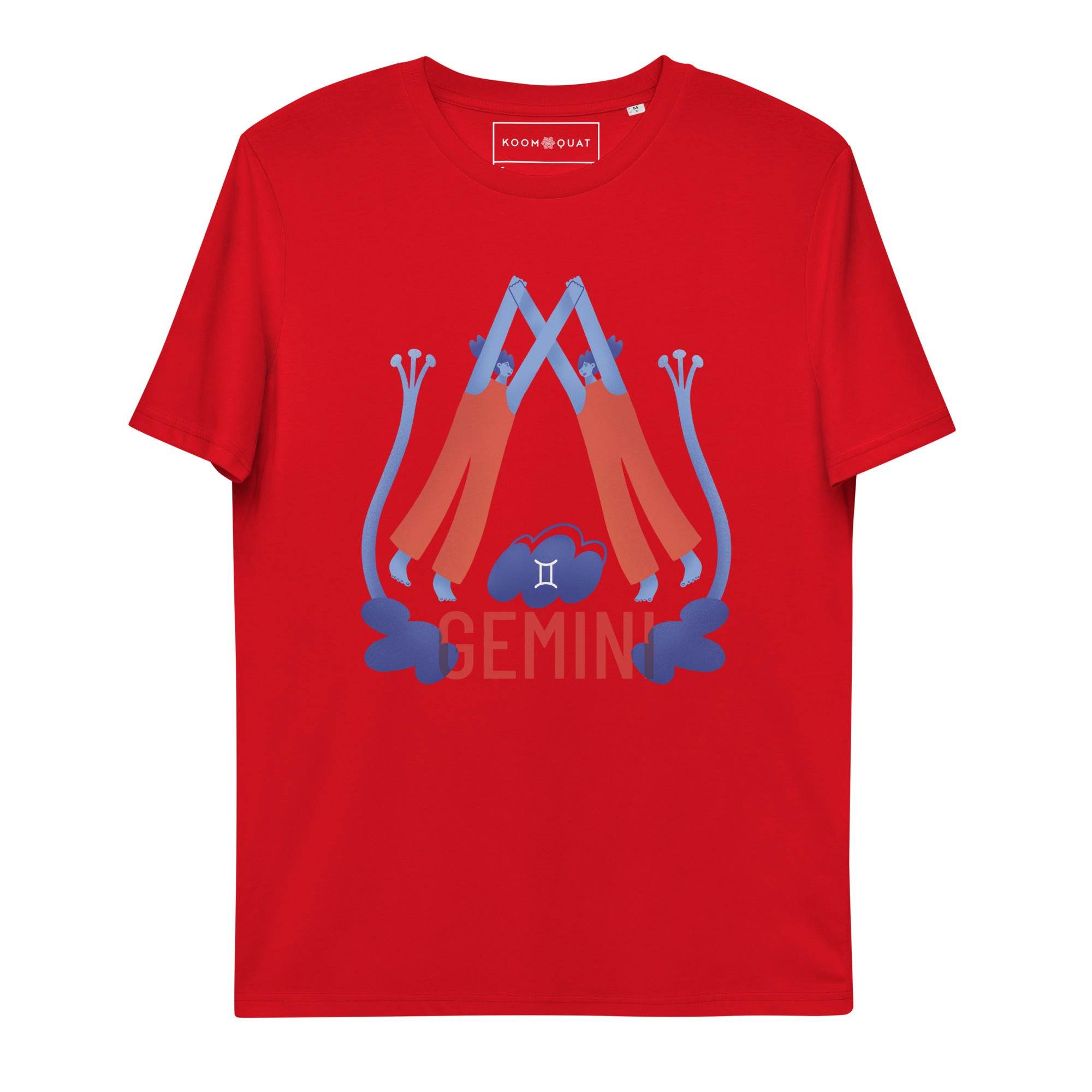 Gemini Unisex Organic Cotton T-Shirt - Raw Edition - 