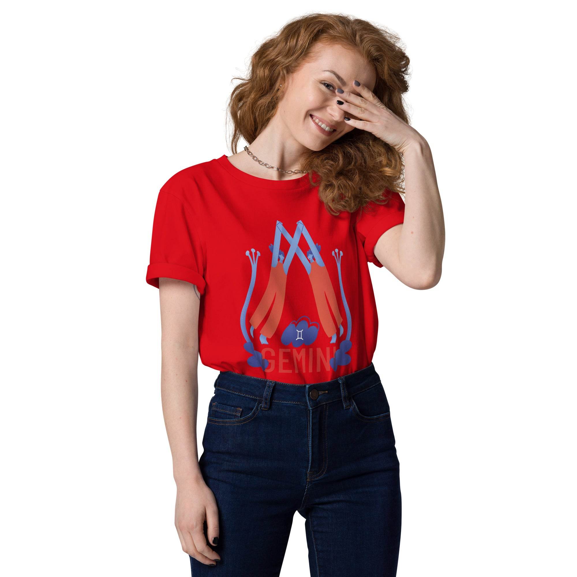 Gemini Unisex Organic Cotton T-Shirt - Raw Edition - 
