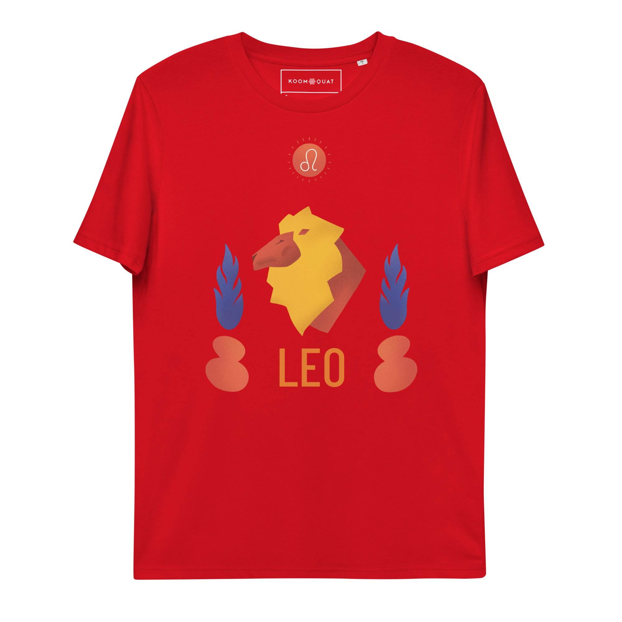 Leo Unisex Organic Cotton T-Shirt - Raw Edition - 