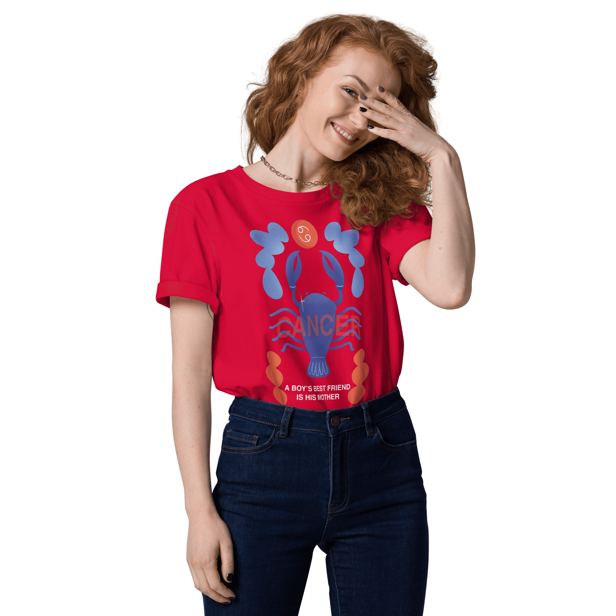 Cancer Unisex Organic Cotton T-Shirt - Psycho Edition - 