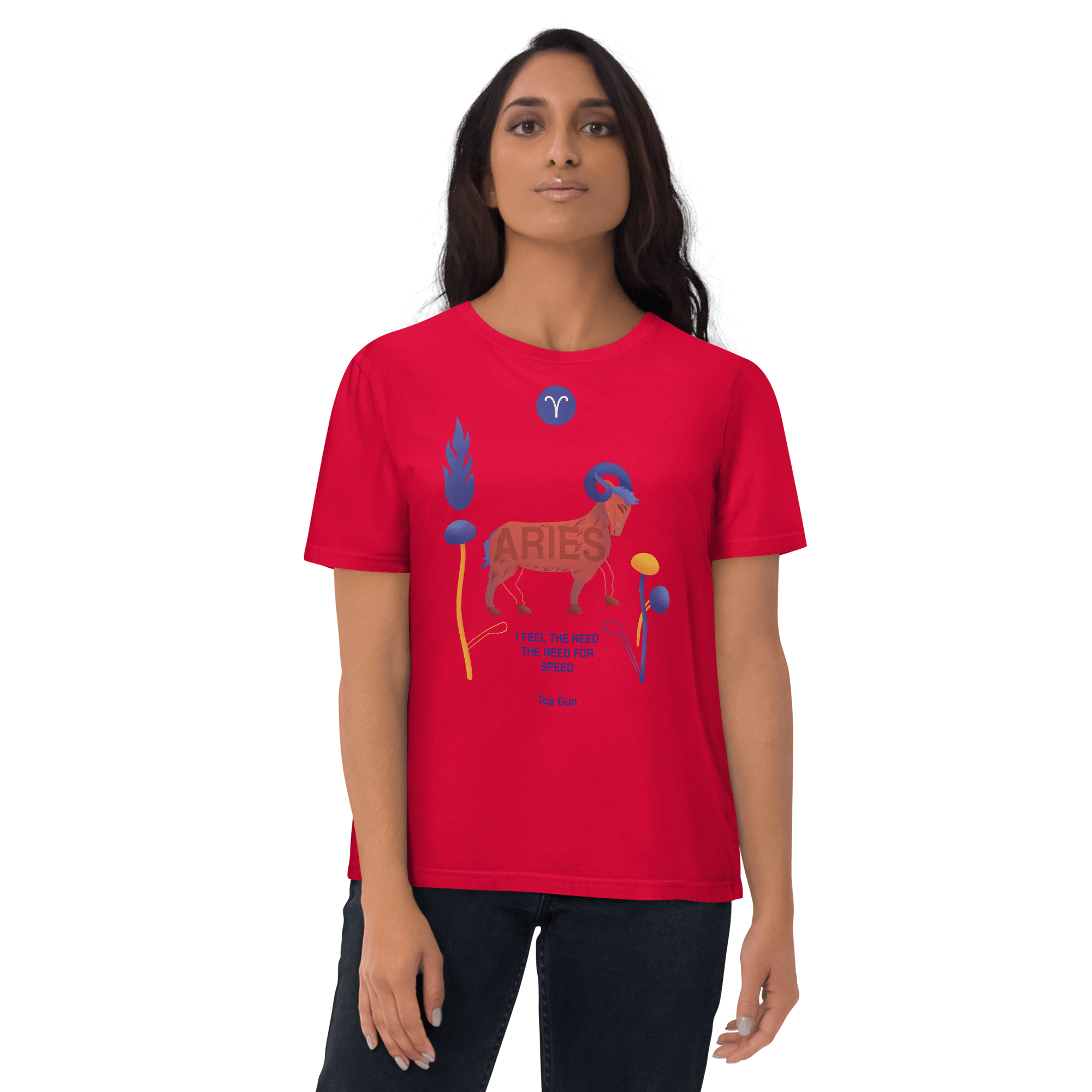 ARIES Unisex Organic Cotton T-Shirt Top Gun - Edition - 