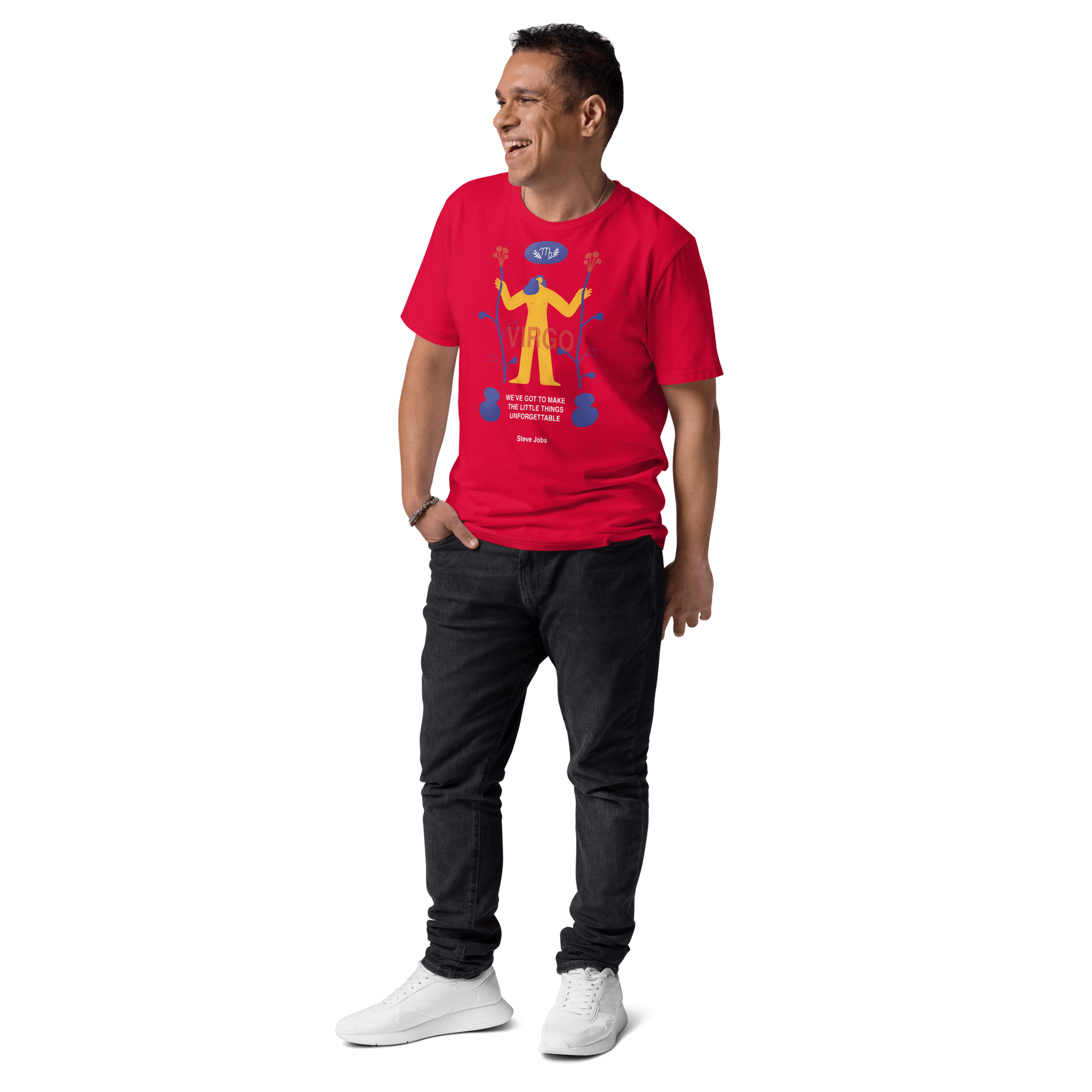 VIRGO Unisex organic cotton t-shirt Steve Jobs Edition - 