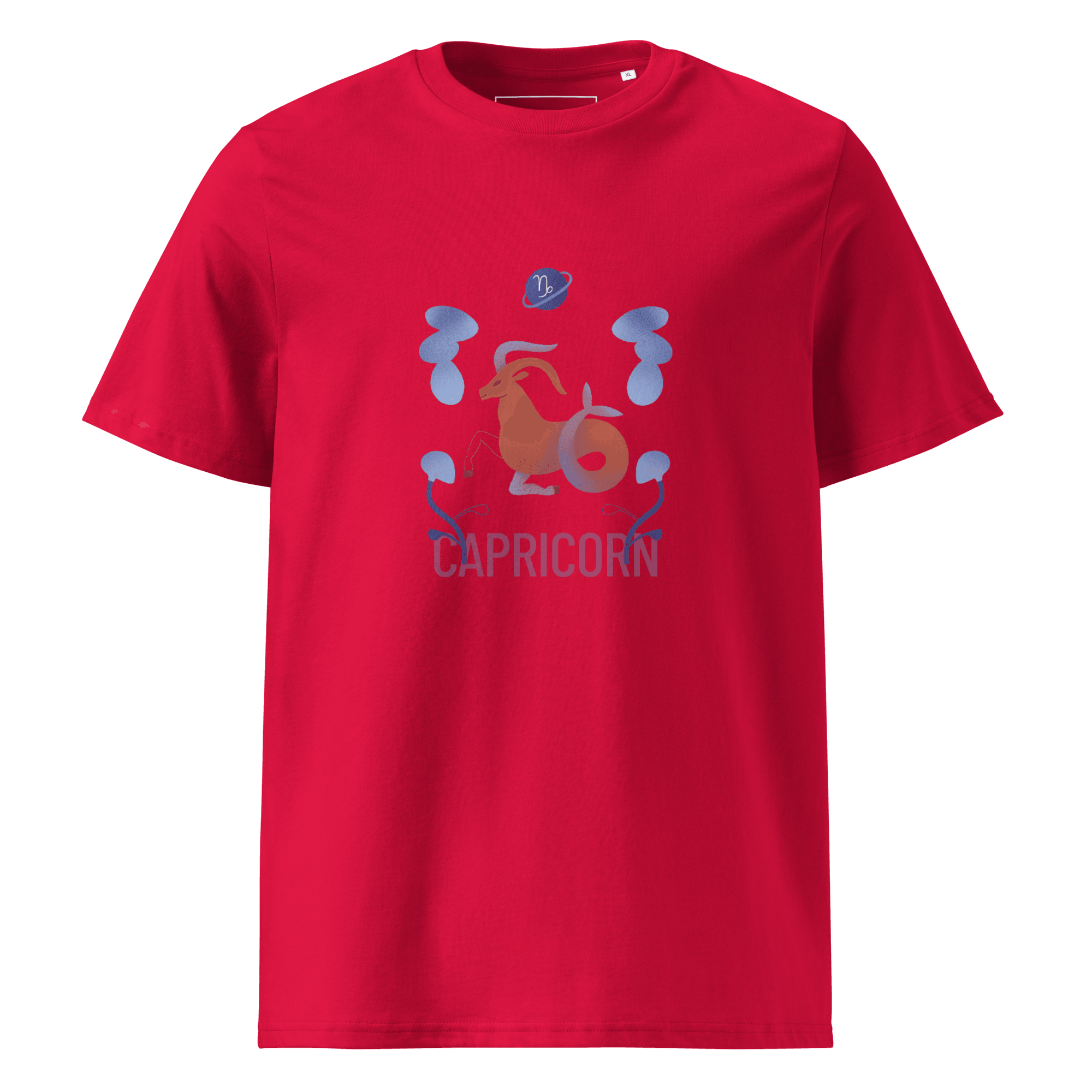 Capricorn Unisex Organic Cotton T-Shirt - Raw Edition - 