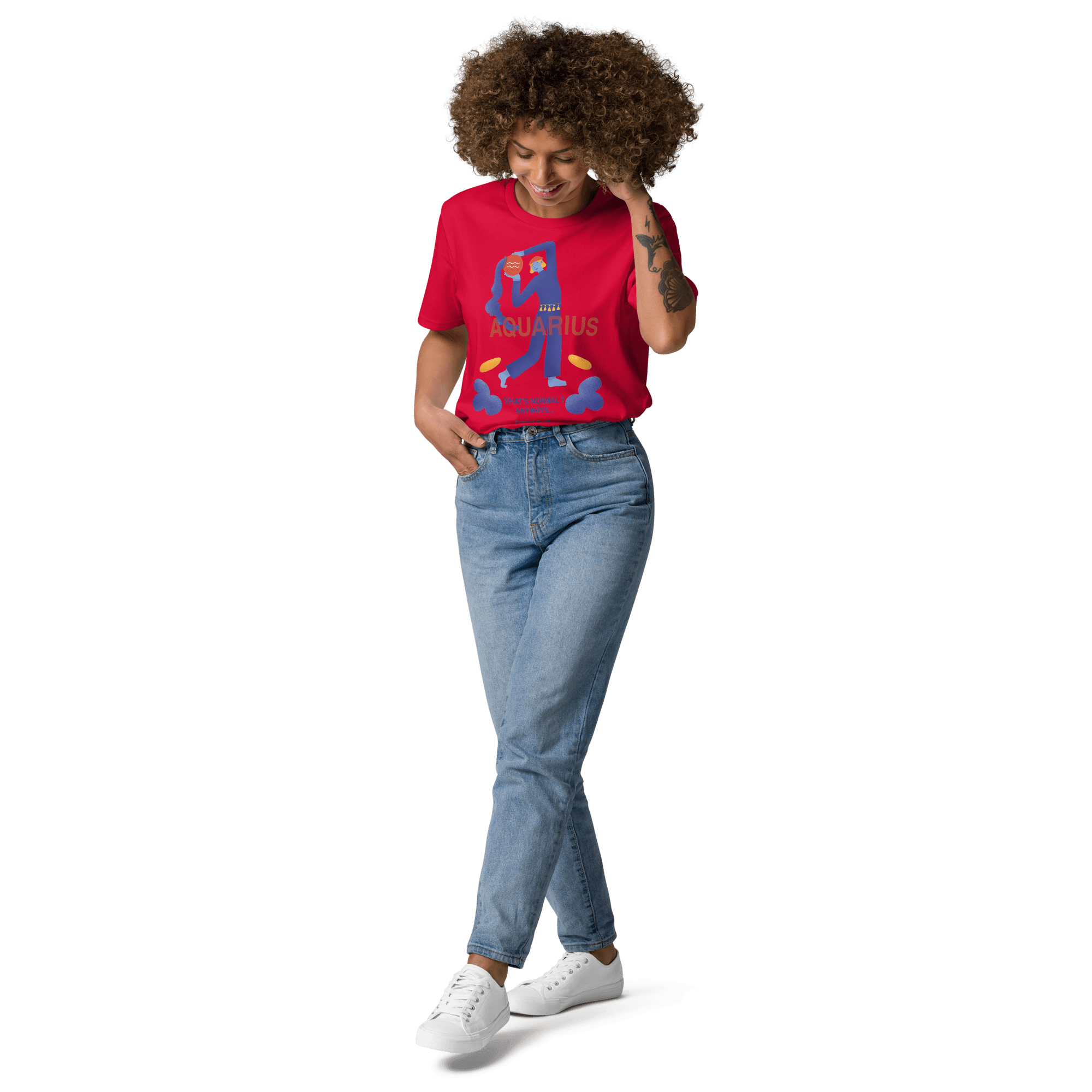 Aquarius Unisex Organic Cotton T-Shirt - Forrest Gump Edition - 