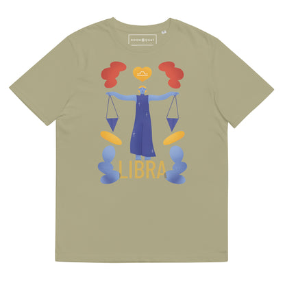 Libra Unisex Organic Cotton T-Shirt - Raw Edition