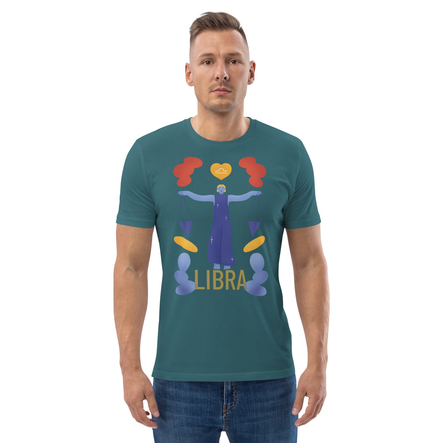 Libra Unisex Organic Cotton T-Shirt - Raw Edition