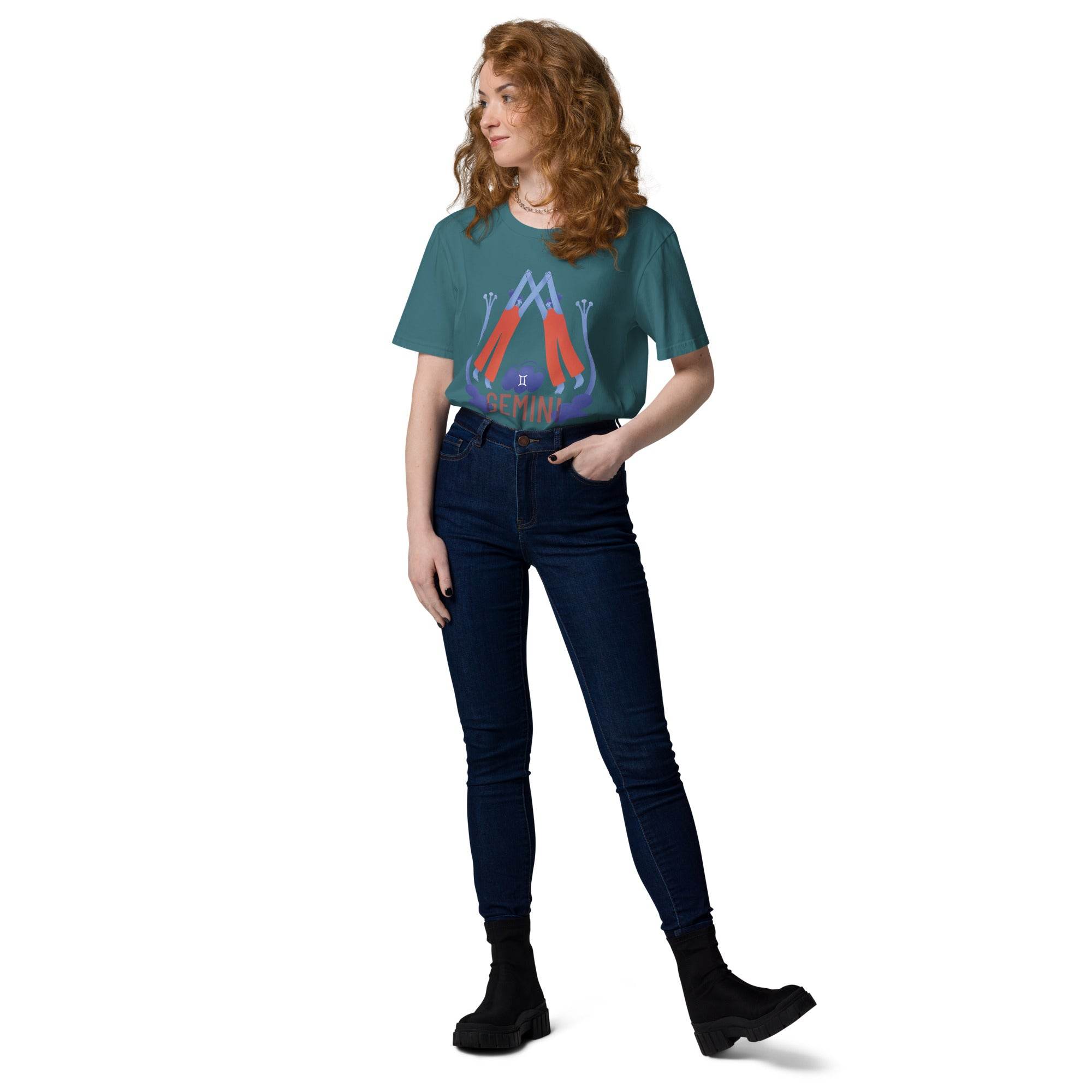 Gemini Unisex Organic Cotton T-Shirt - Raw Edition - 
