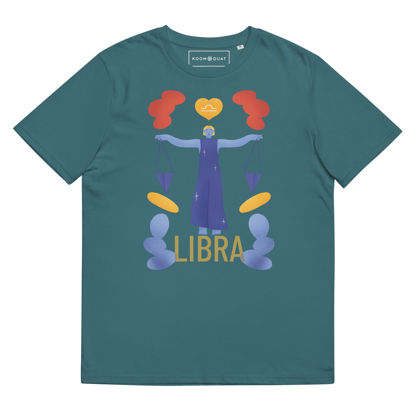 Libra Unisex Organic Cotton T-Shirt - Raw Edition