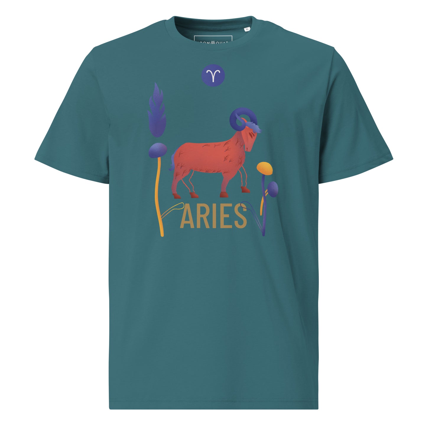 Aries Unisex Organic Cotton T-Shirt Raw