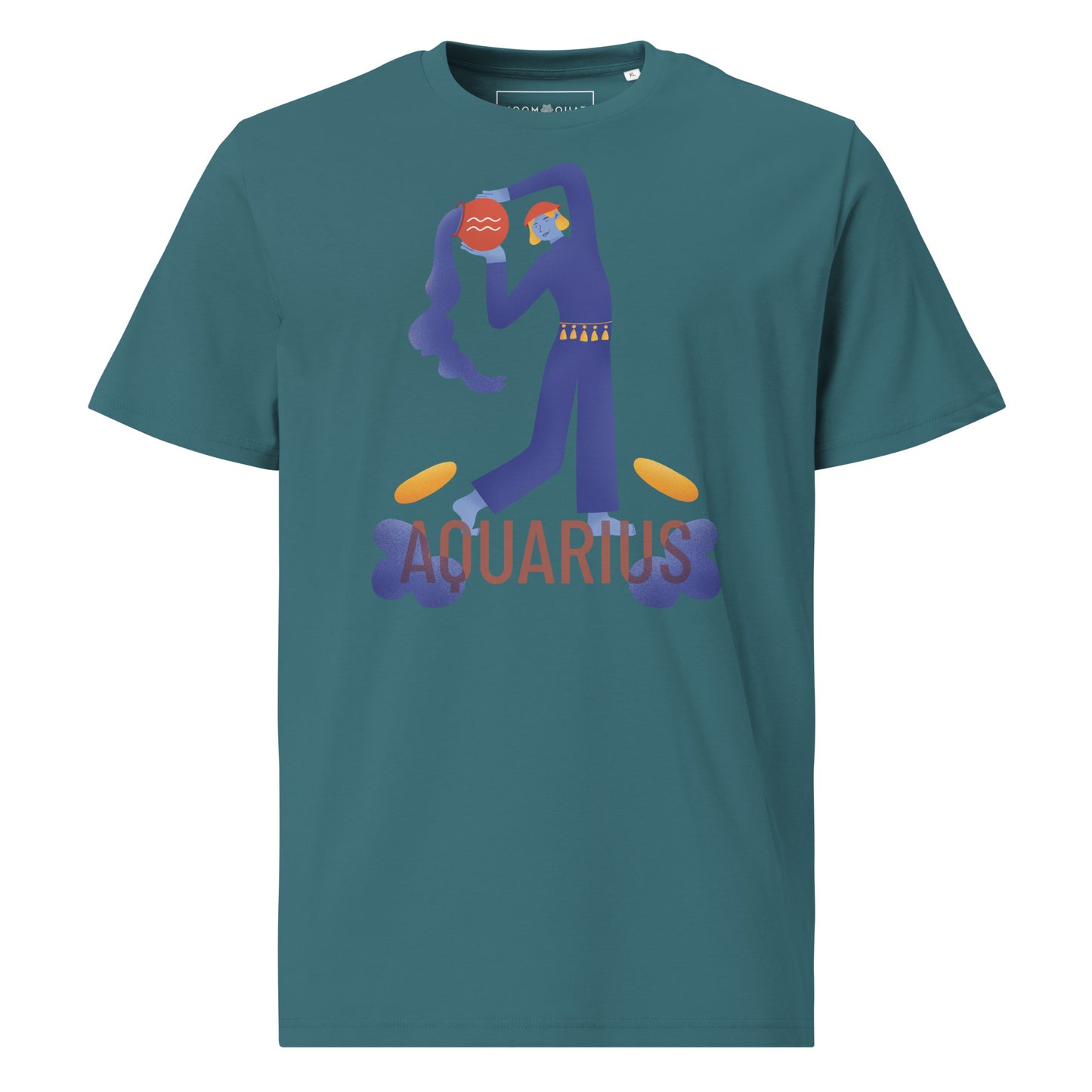 Aquarius Unisex Organic Cotton T-Shirt - Raw Edition