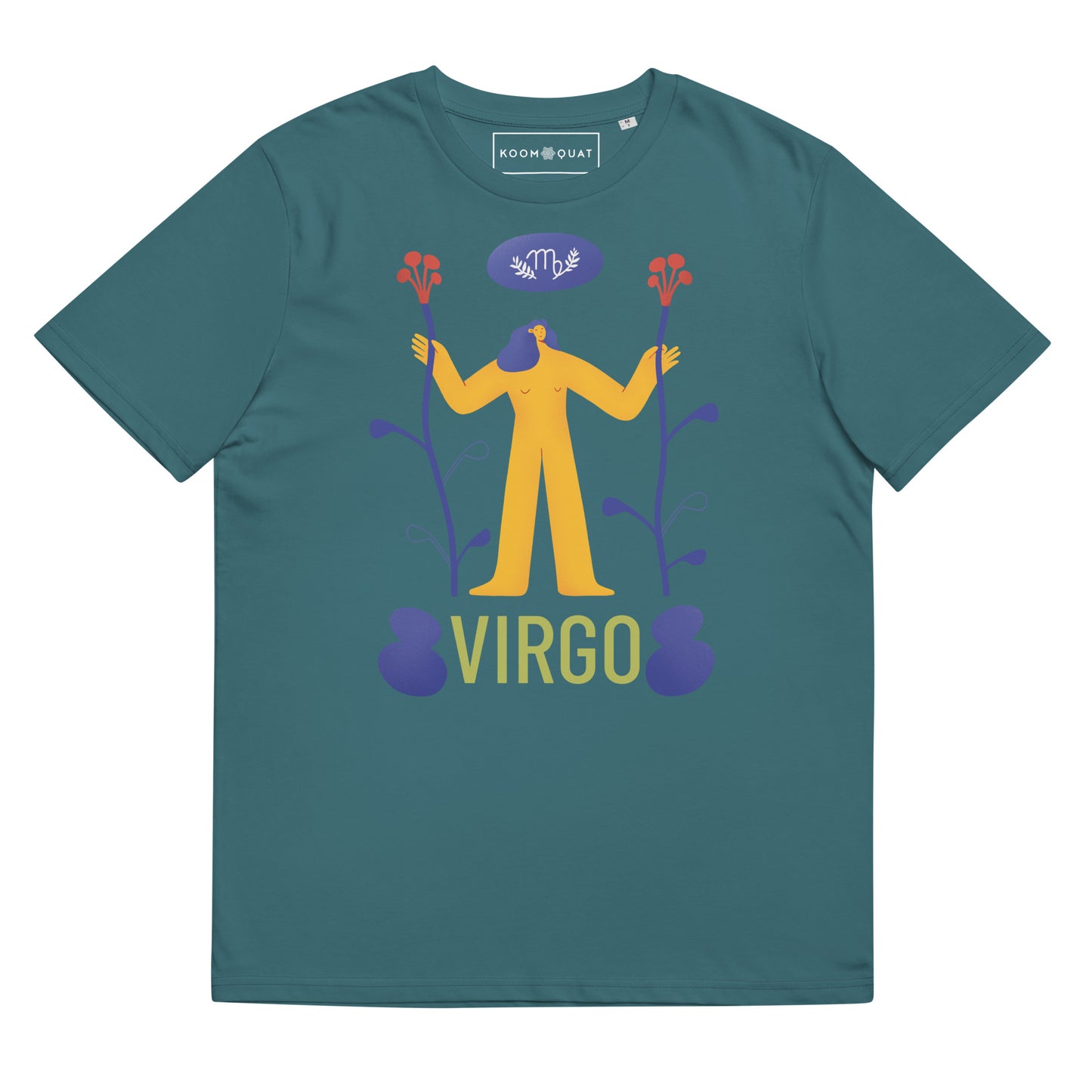 Virgo Unisex Organic Cotton T-Shirt - Raw Edition