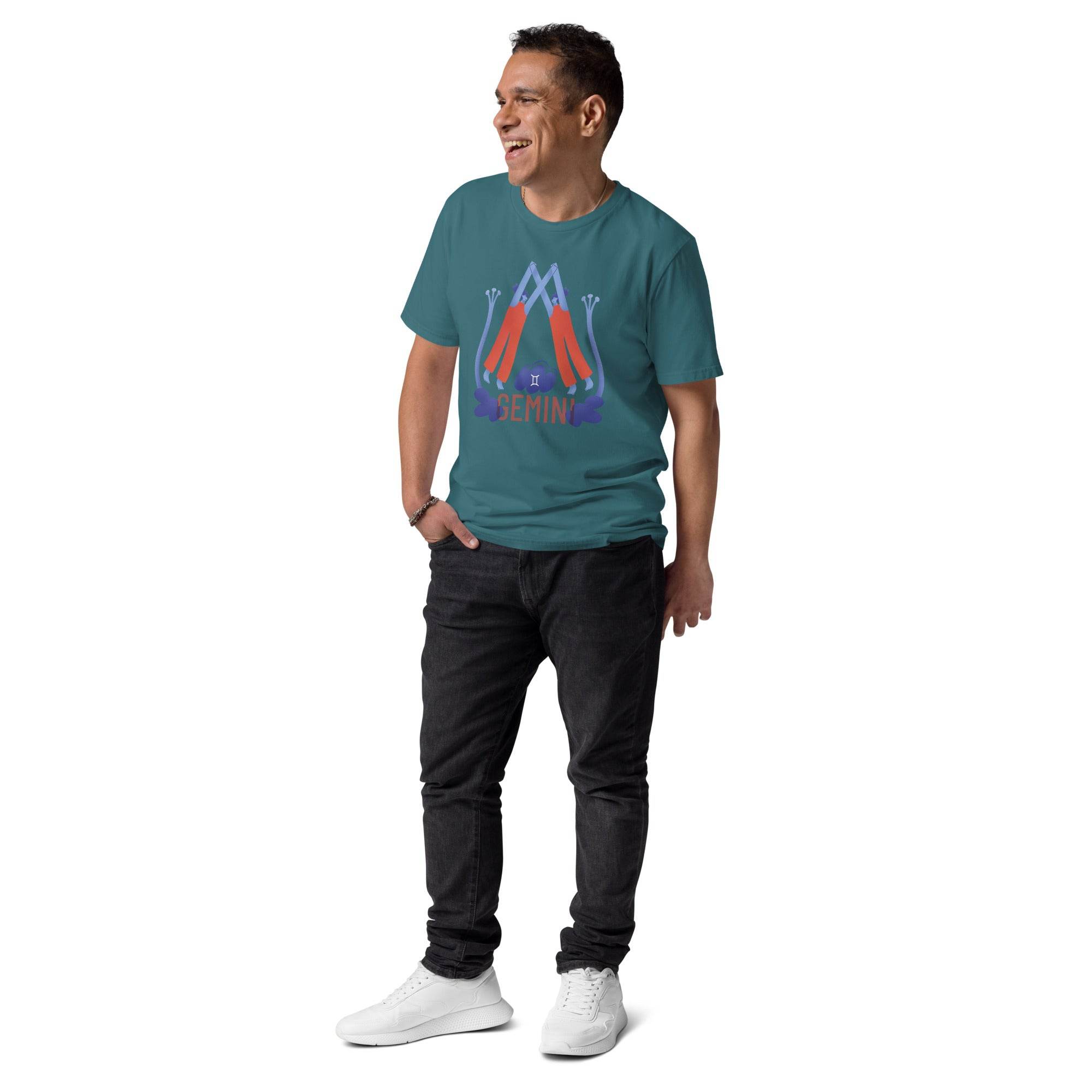 Gemini Unisex Organic Cotton T-Shirt - Raw Edition - 