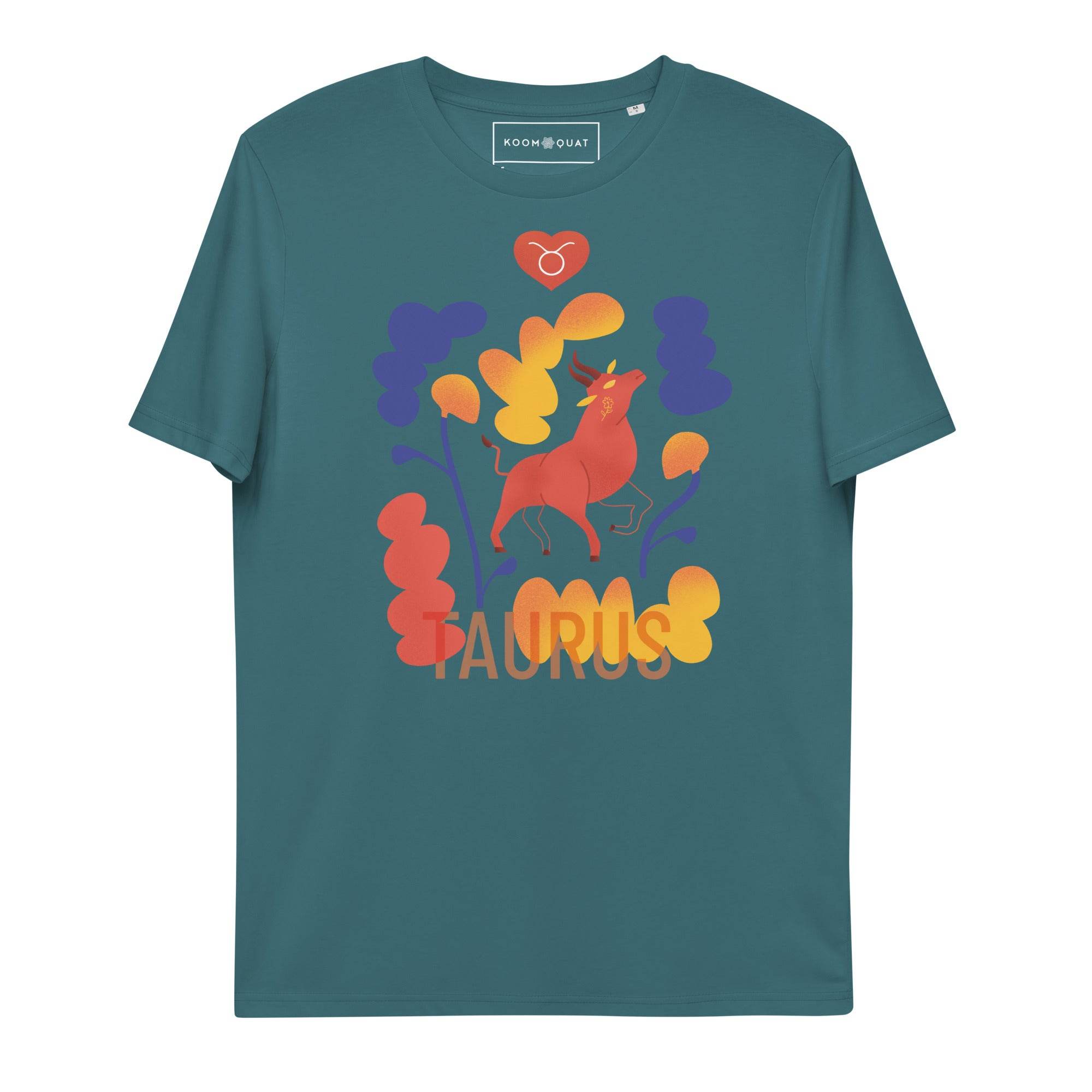 TAURUS Unisex Organic Cotton T-Shirt Raw - 