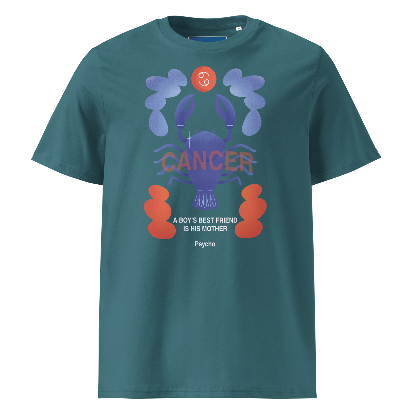 Cancer Unisex Organic Cotton T-Shirt - Psycho Edition