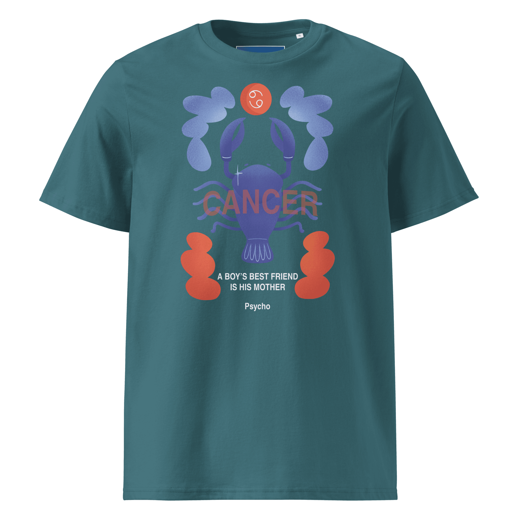 Cancer Unisex Organic Cotton T-Shirt - Psycho Edition - 
