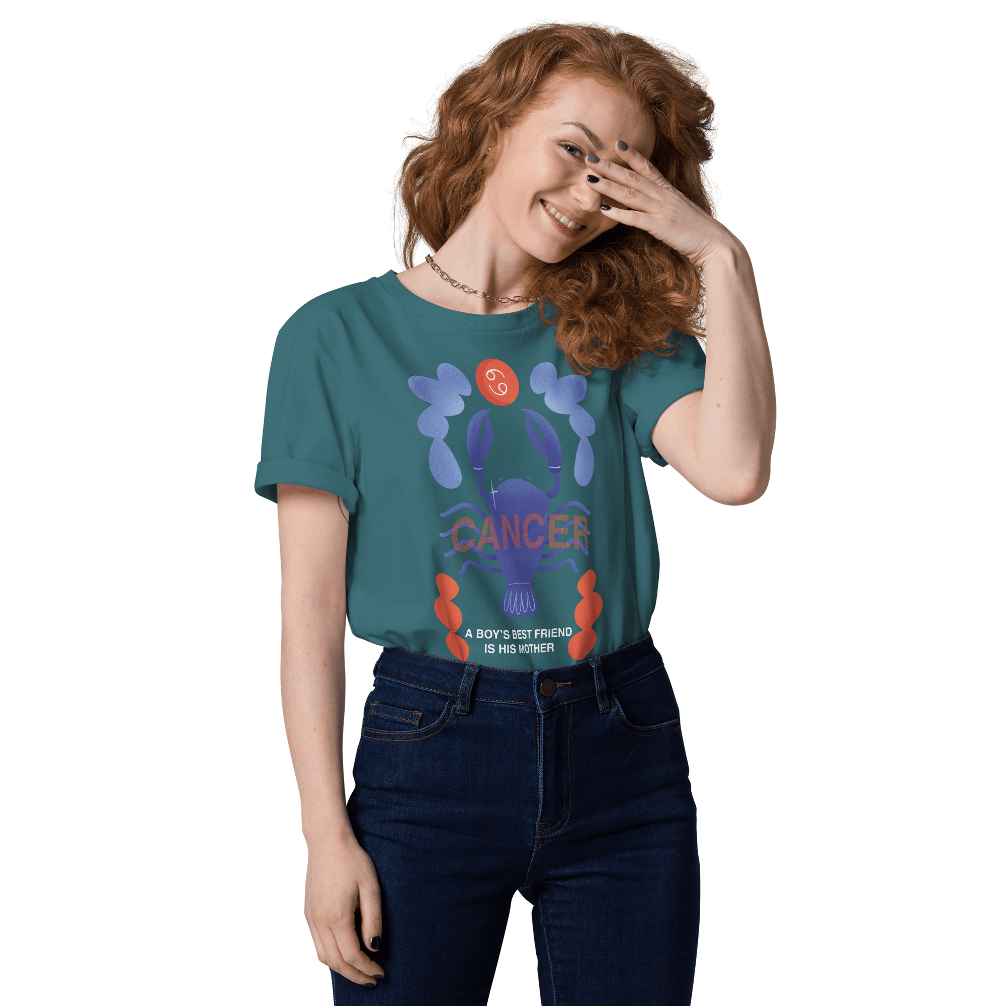 Cancer Unisex Organic Cotton T-Shirt - Psycho Edition - 