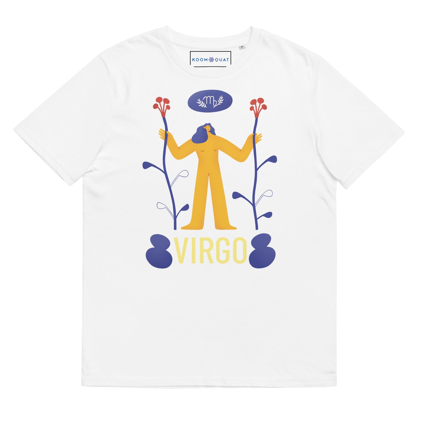 Virgo Unisex Organic Cotton T-Shirt - Raw Edition