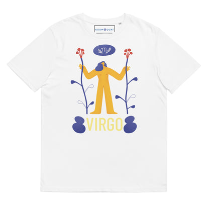 Virgo Unisex Organic Cotton T-Shirt - Raw Edition