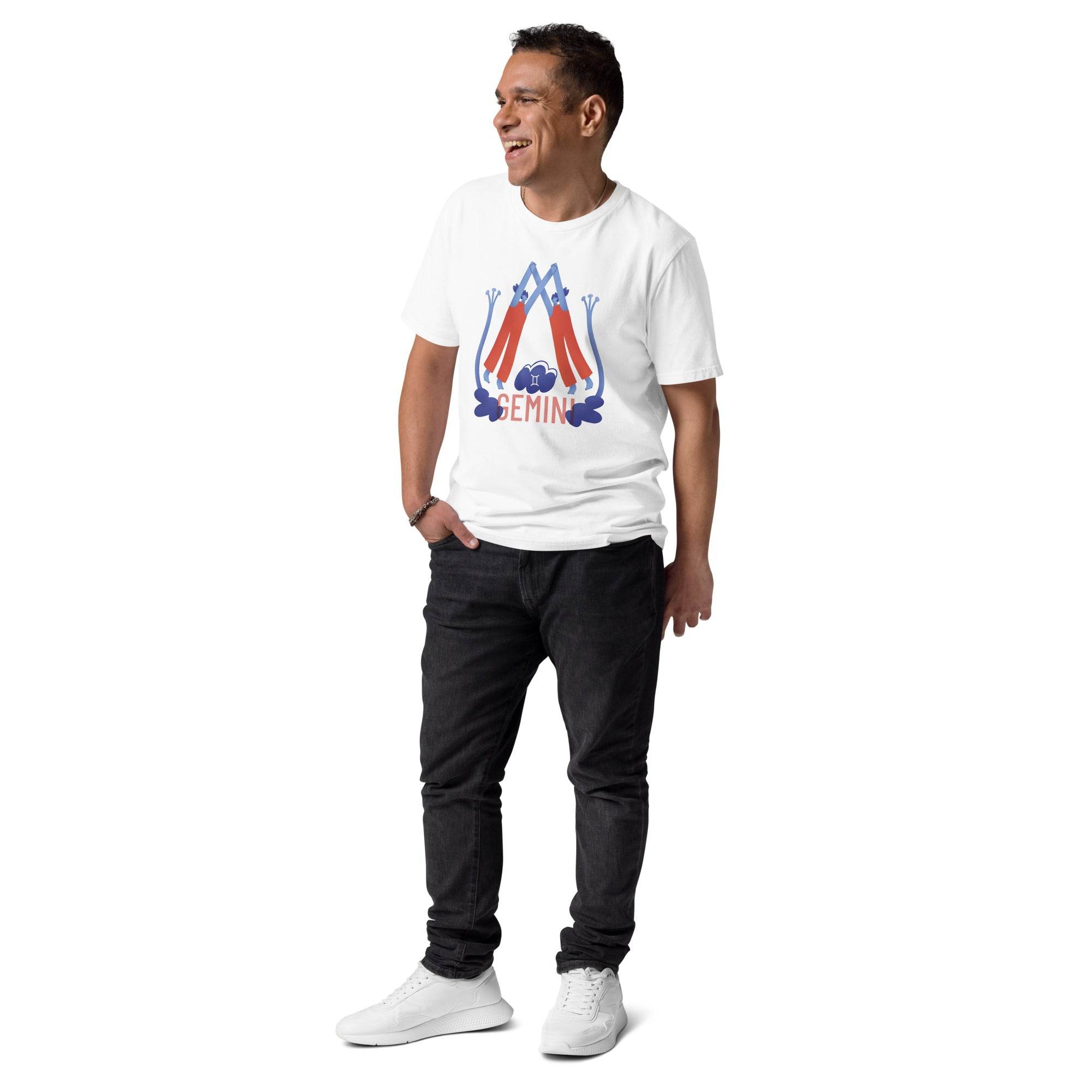 Gemini Unisex Organic Cotton T-Shirt - Raw Edition - 