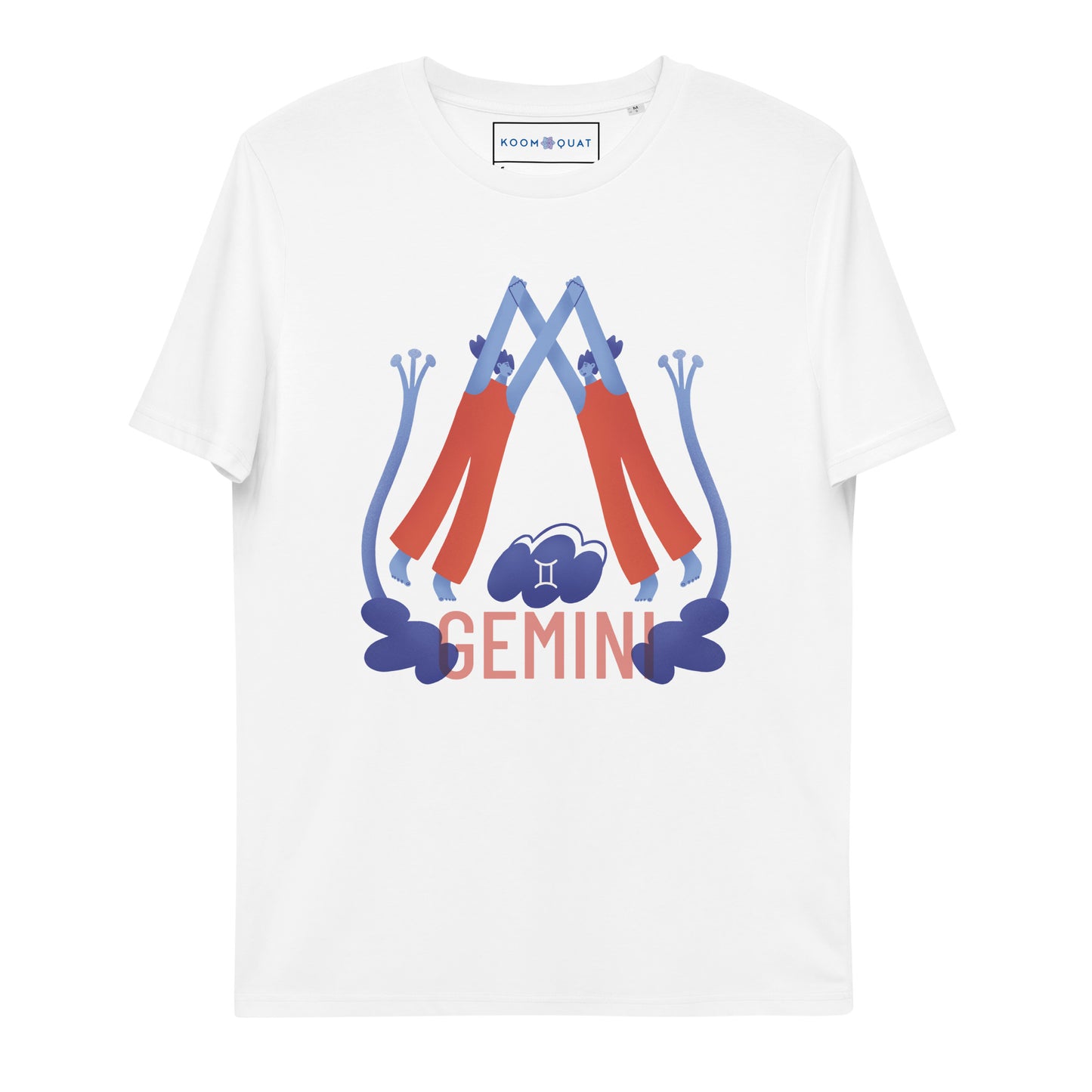 Gemini Unisex Organic Cotton T-Shirt - Raw Edition