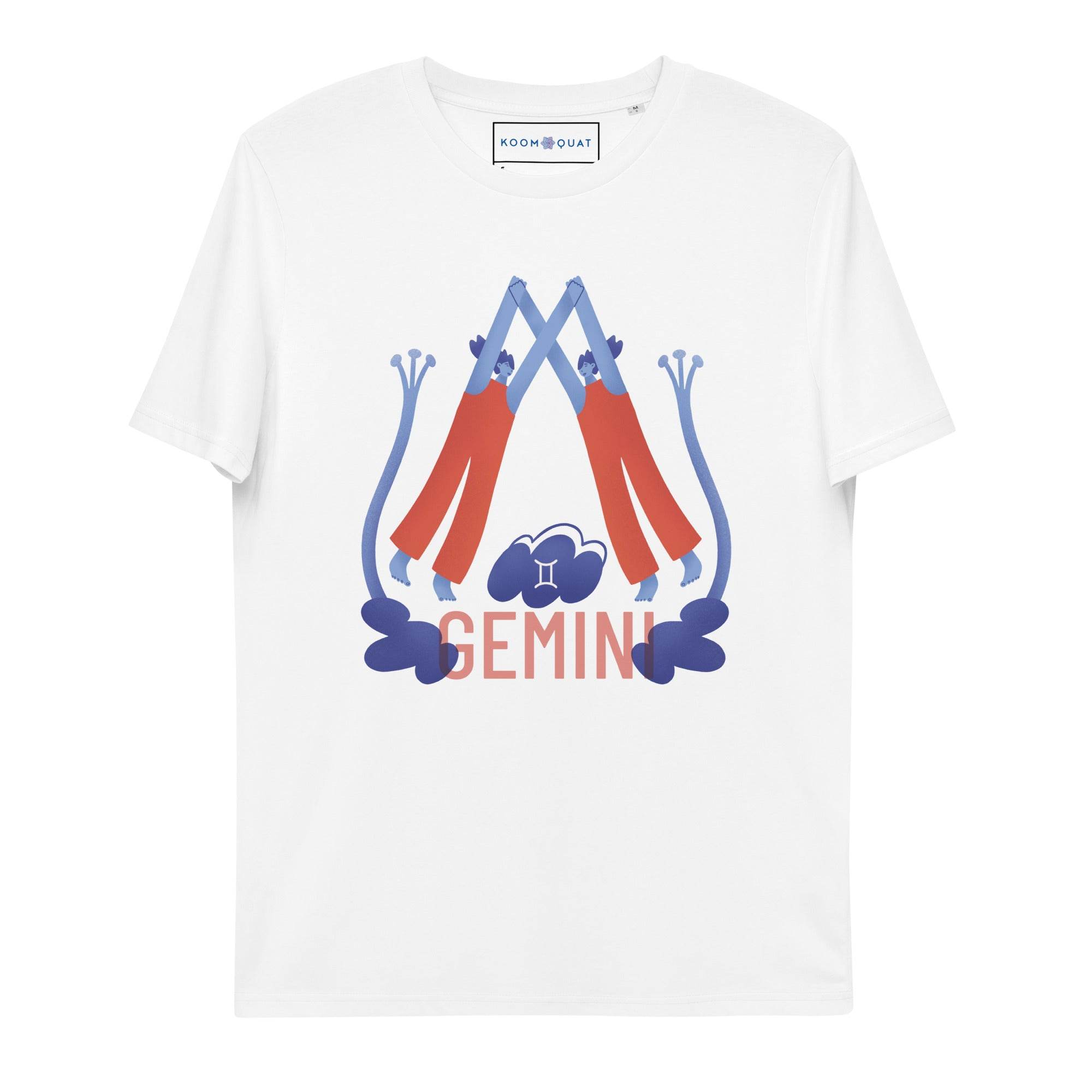 Gemini Unisex Organic Cotton T-Shirt - Raw Edition - 