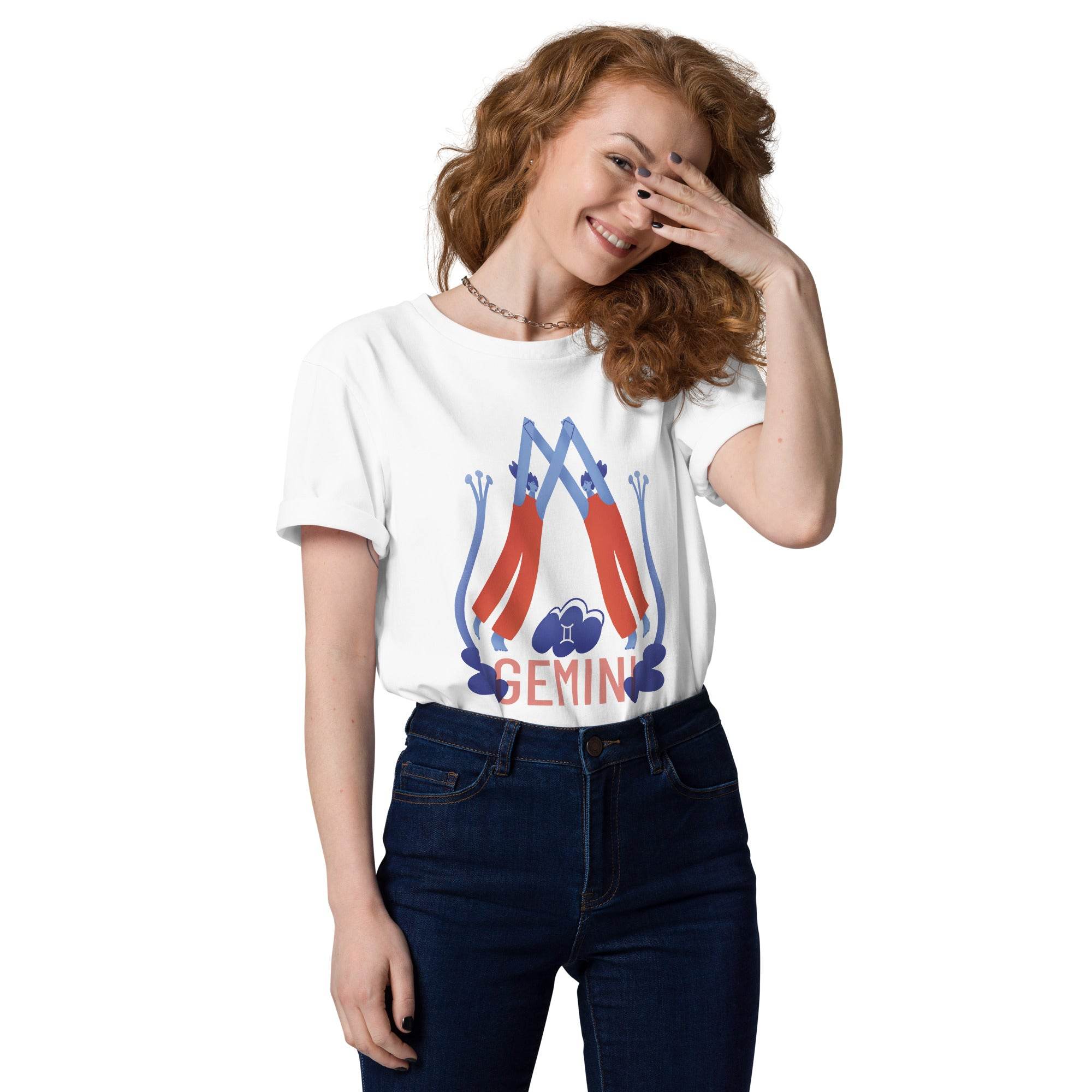 Gemini Unisex Organic Cotton T-Shirt - Raw Edition - 