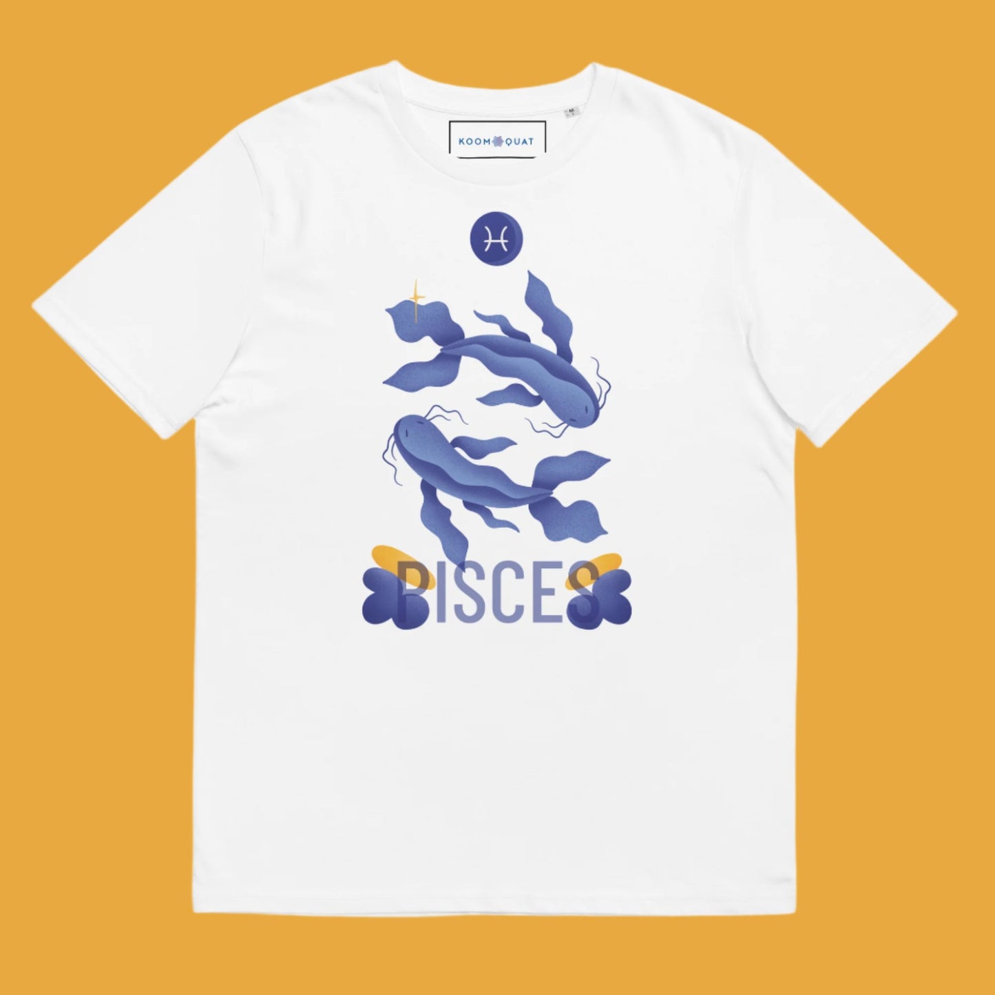 Pisces Unisex Organic Cotton T-Shirt - Raw Edition