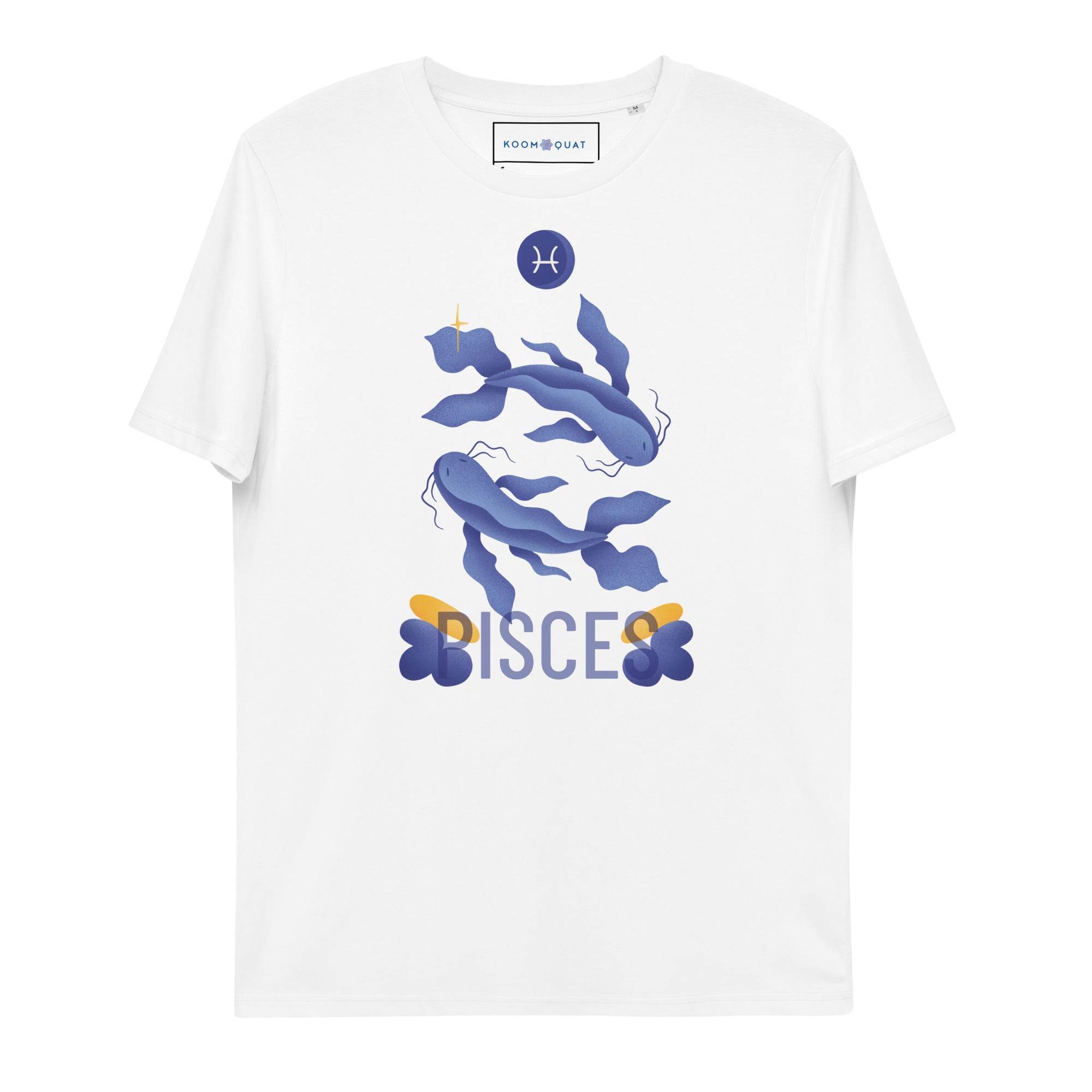 Pisces Unisex Organic Cotton T-Shirt - Raw Edition - 